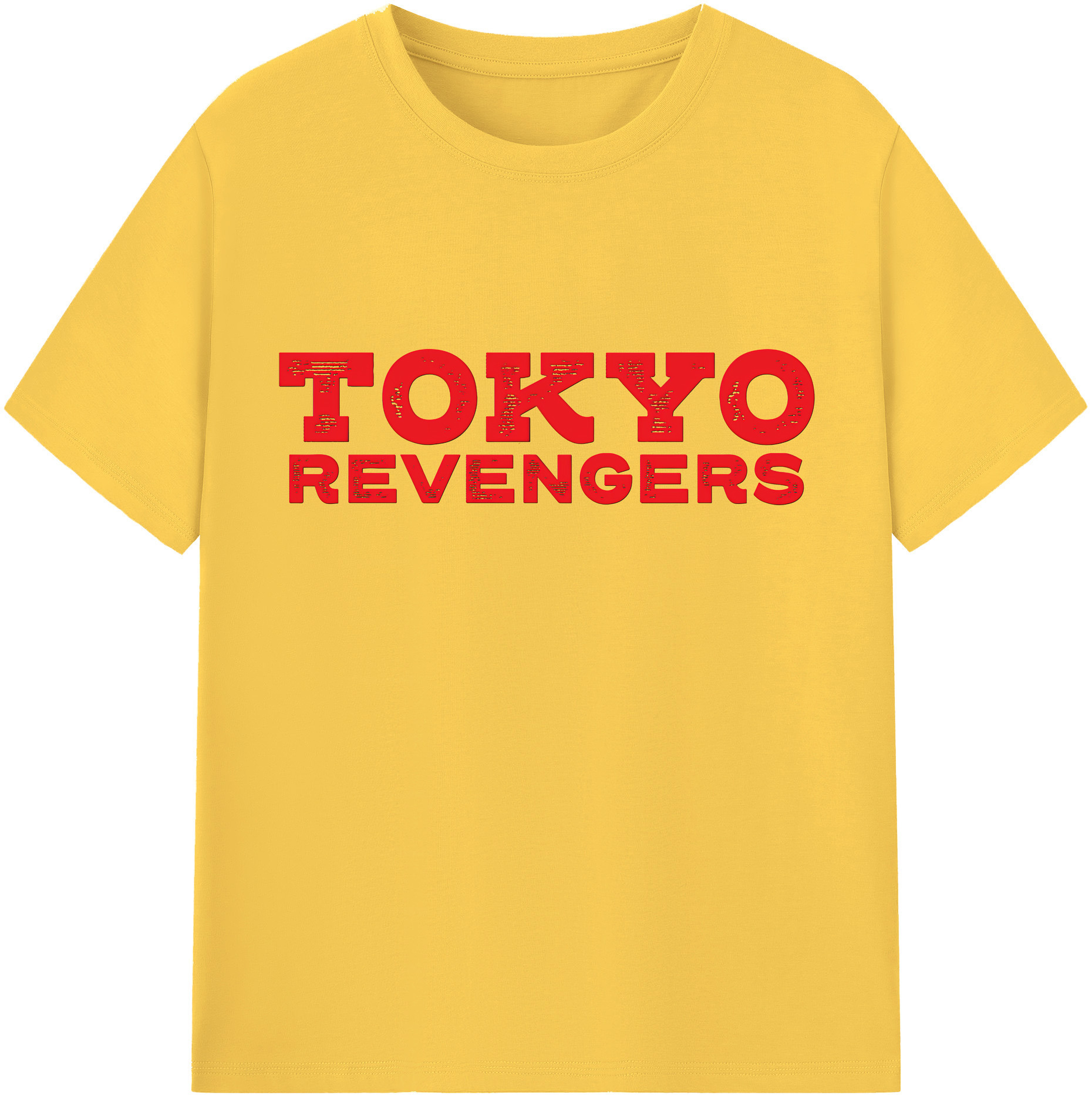 （画像用） 東京リベンジャーズ Tokyo Revengers 綿100％半袖Tシャツ（フロントプリント）