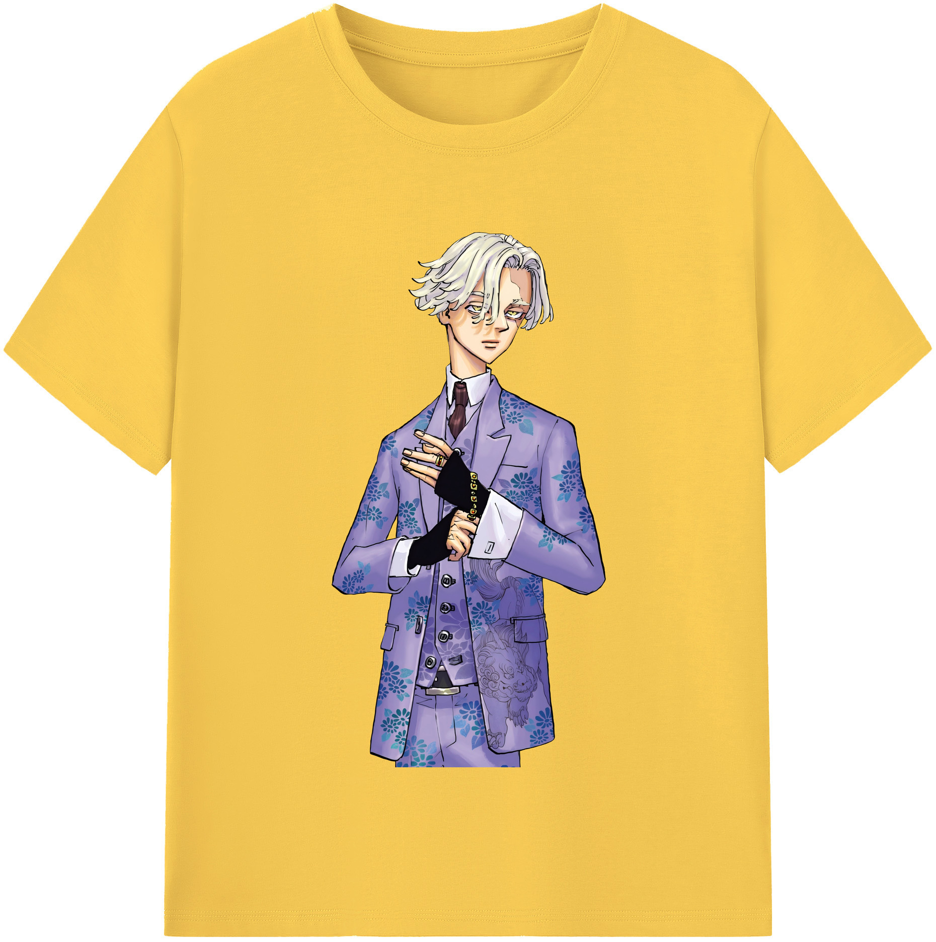 （画像用） 東京リベンジャーズ Tokyo Revengers 綿100％半袖Tシャツ（フロントプリント）