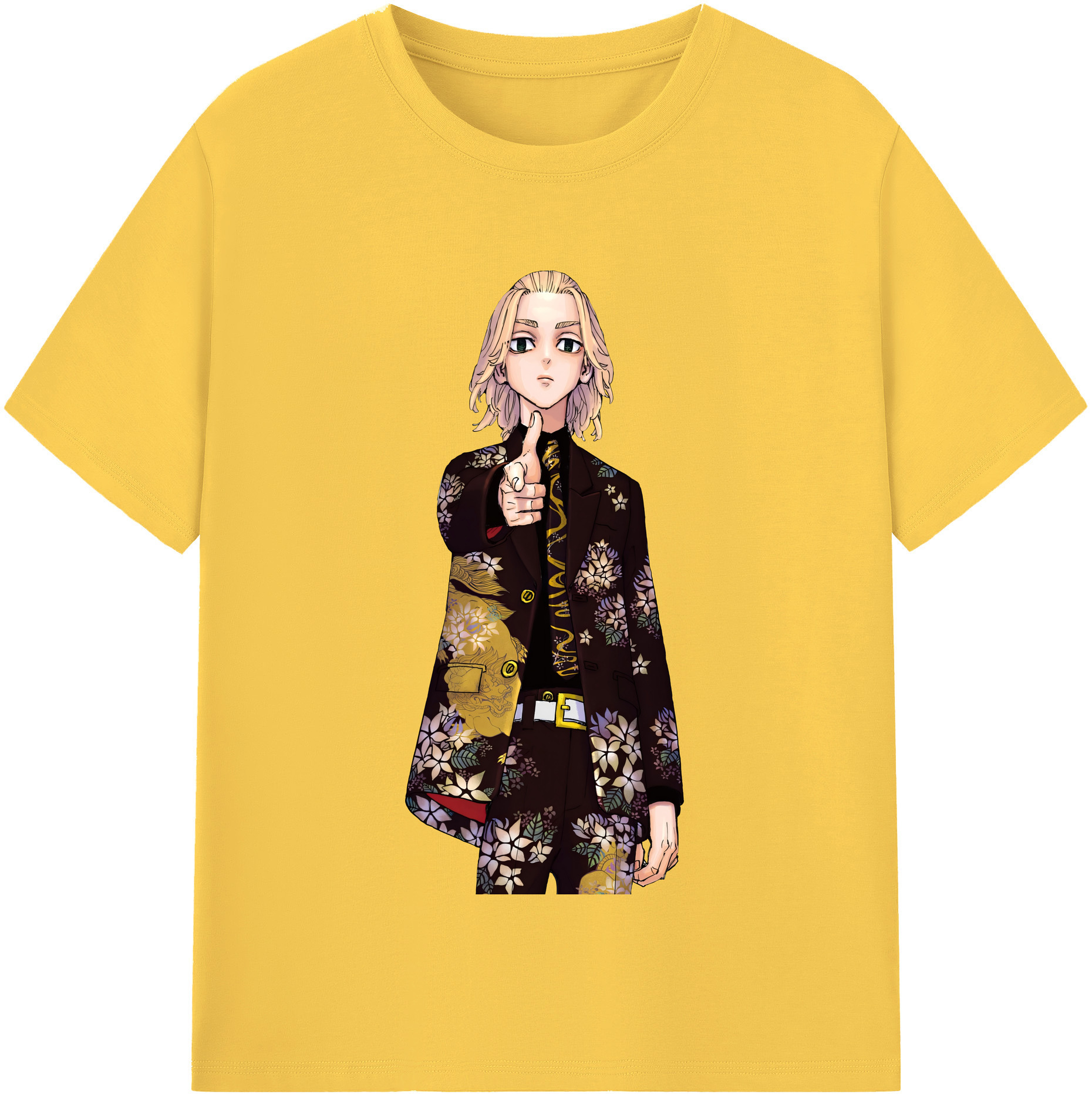 （画像用） 東京リベンジャーズ Tokyo Revengers 綿100％半袖Tシャツ（フロントプリント）