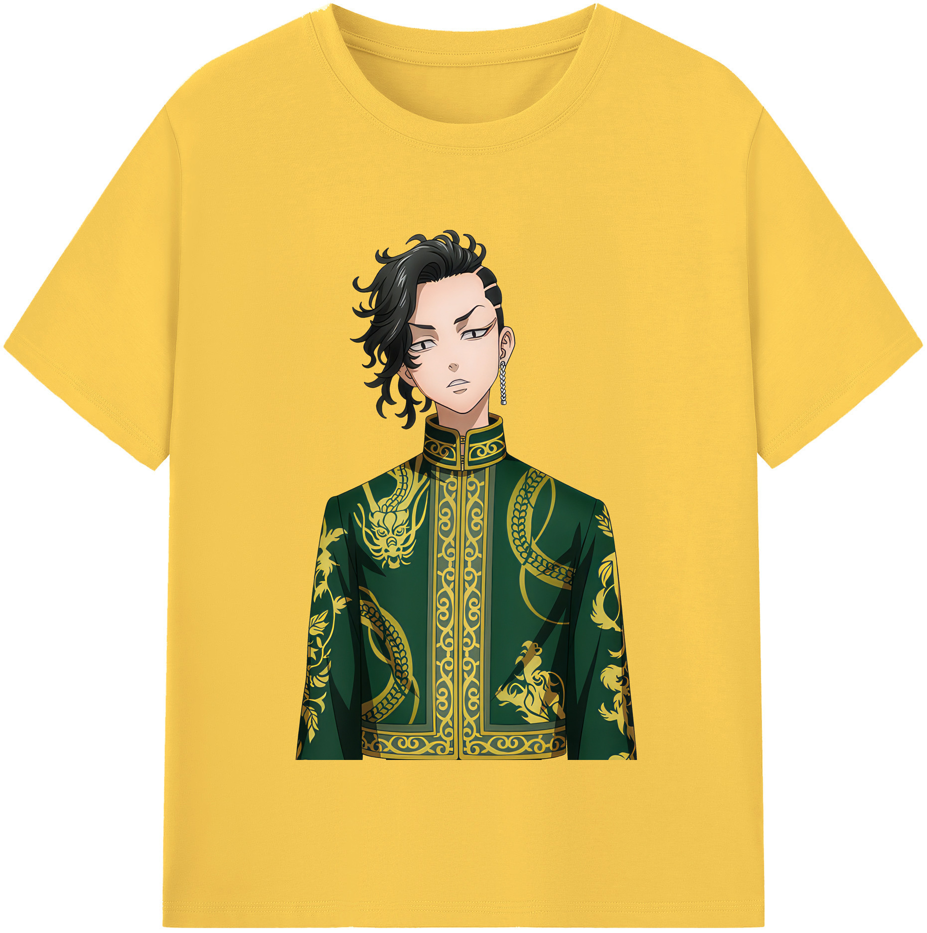 （画像用） 東京リベンジャーズ Tokyo Revengers 綿100％半袖Tシャツ（フロントプリント）