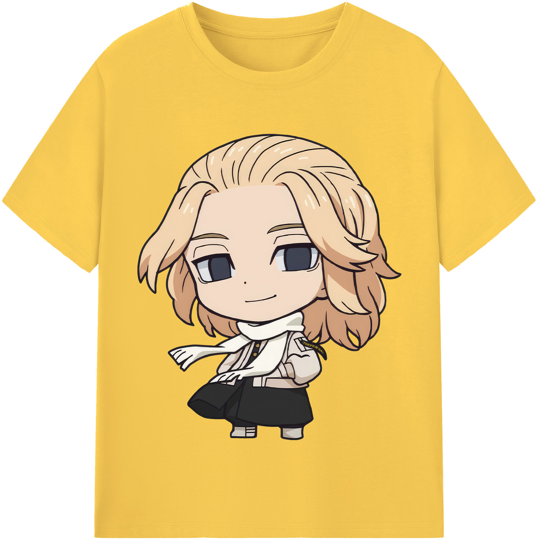 （画像用） 東京リベンジャーズ Tokyo Revengers 綿100％半袖Tシャツ（フロントプリント）