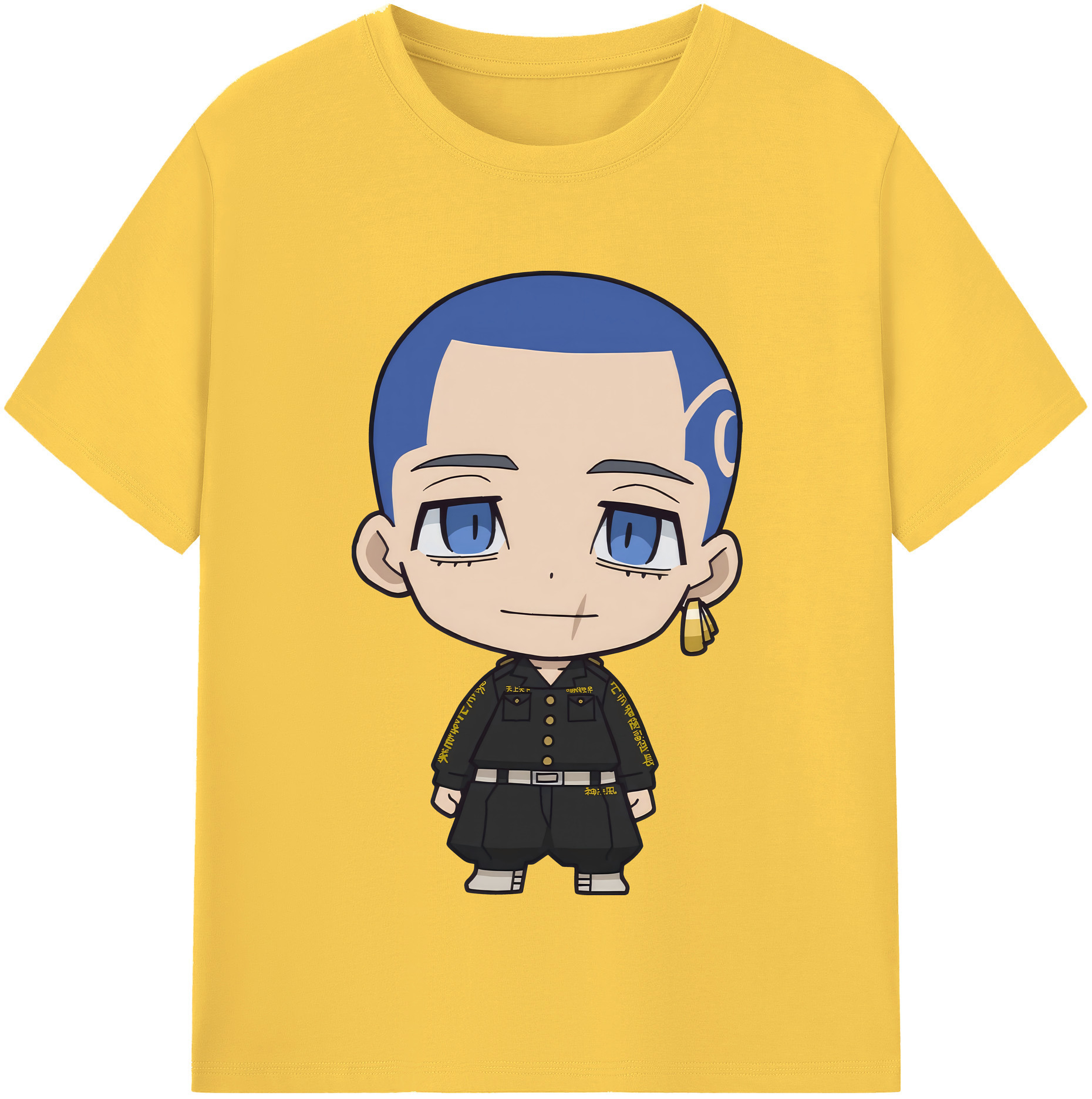 （画像用） 東京リベンジャーズ Tokyo Revengers 綿100％半袖Tシャツ（フロントプリント）