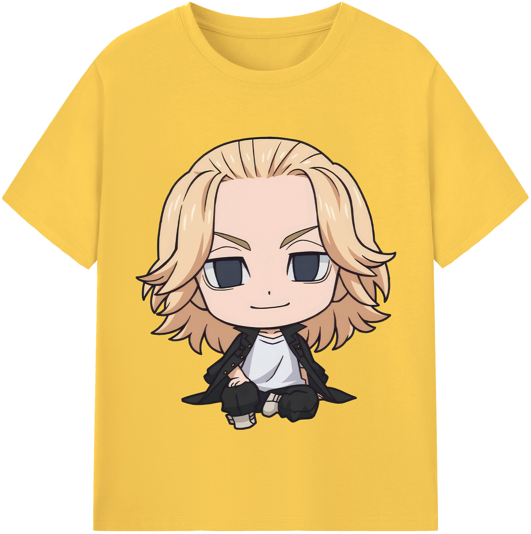 （画像用） 東京リベンジャーズ Tokyo Revengers 綿100％半袖Tシャツ（フロントプリント）