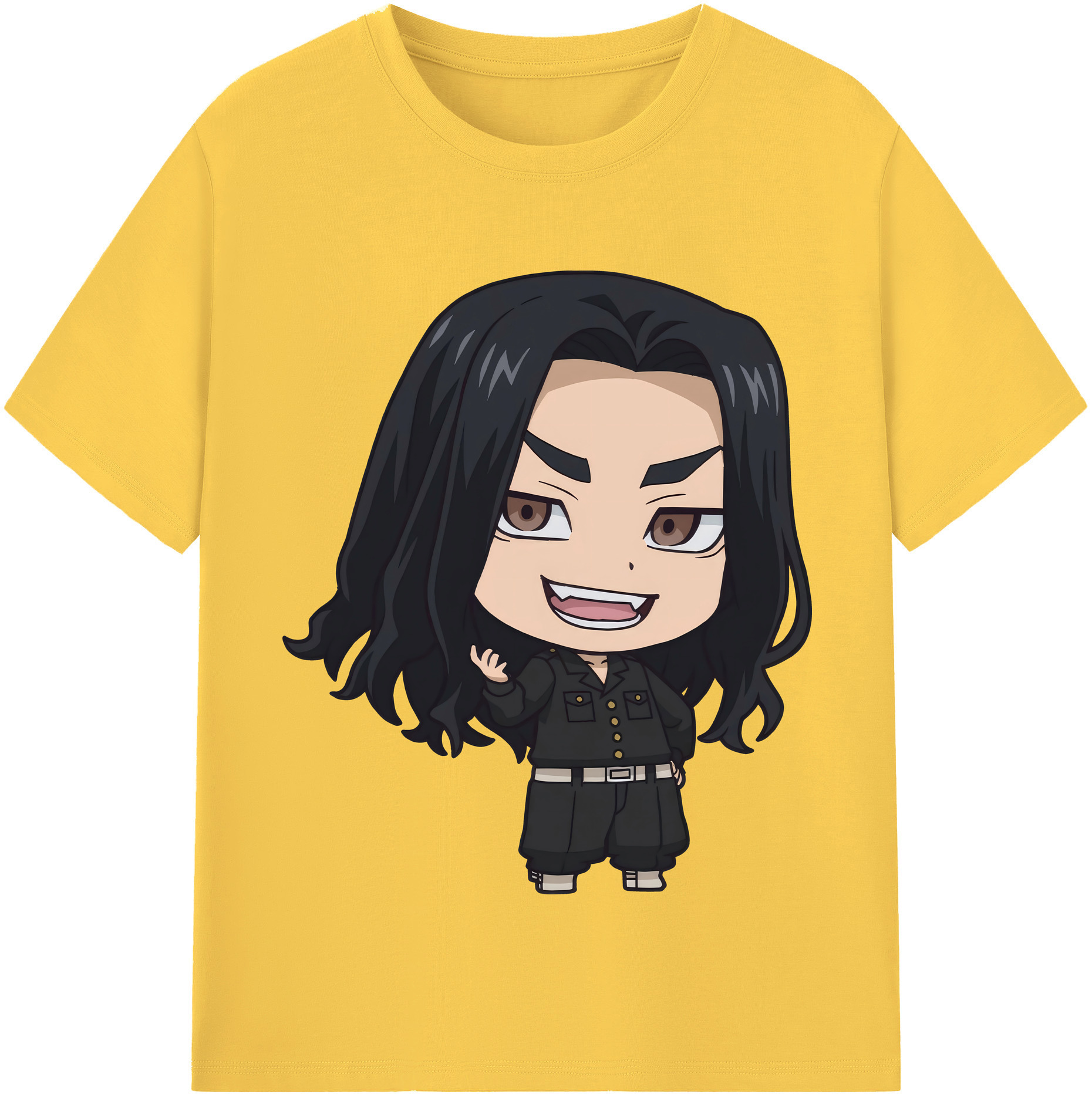 （画像用） 東京リベンジャーズ Tokyo Revengers 綿100％半袖Tシャツ（フロントプリント）