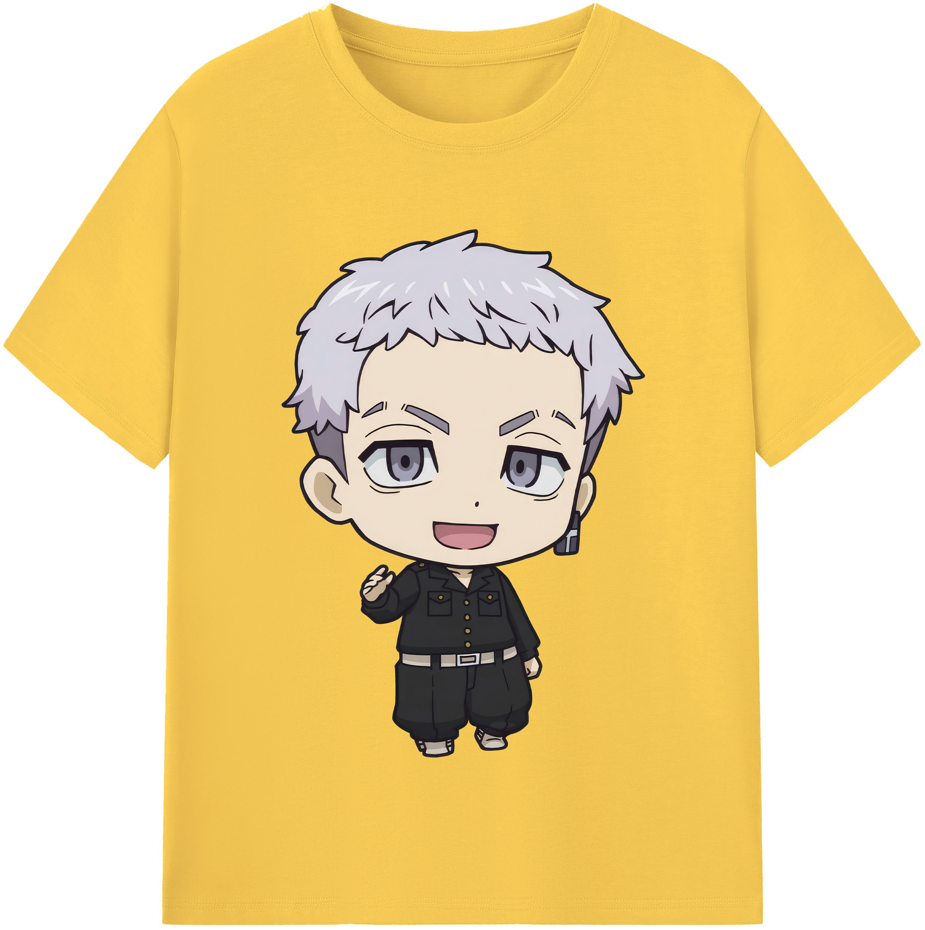 （画像用） 東京リベンジャーズ Tokyo Revengers 綿100％半袖Tシャツ（フロントプリント）