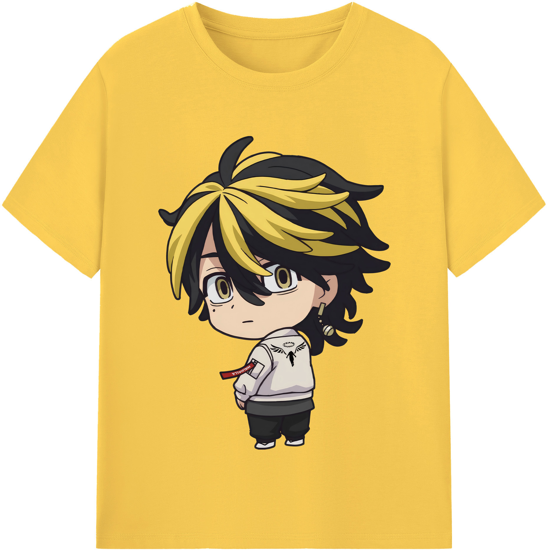 （画像用） 東京リベンジャーズ Tokyo Revengers 綿100％半袖Tシャツ（フロントプリント）