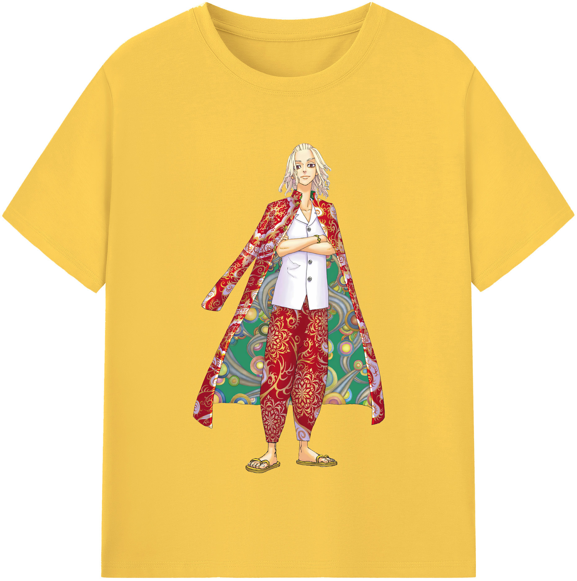 （画像用） 東京リベンジャーズ Tokyo Revengers 綿100％半袖Tシャツ（フロントプリント）