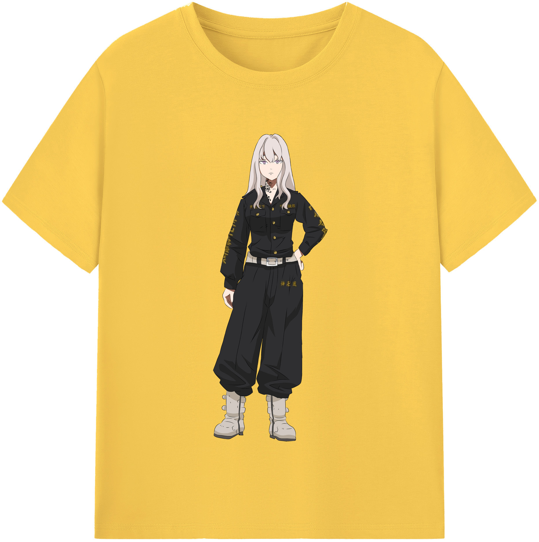 （画像用） 東京リベンジャーズ Tokyo Revengers 綿100％半袖Tシャツ（フロントプリント）