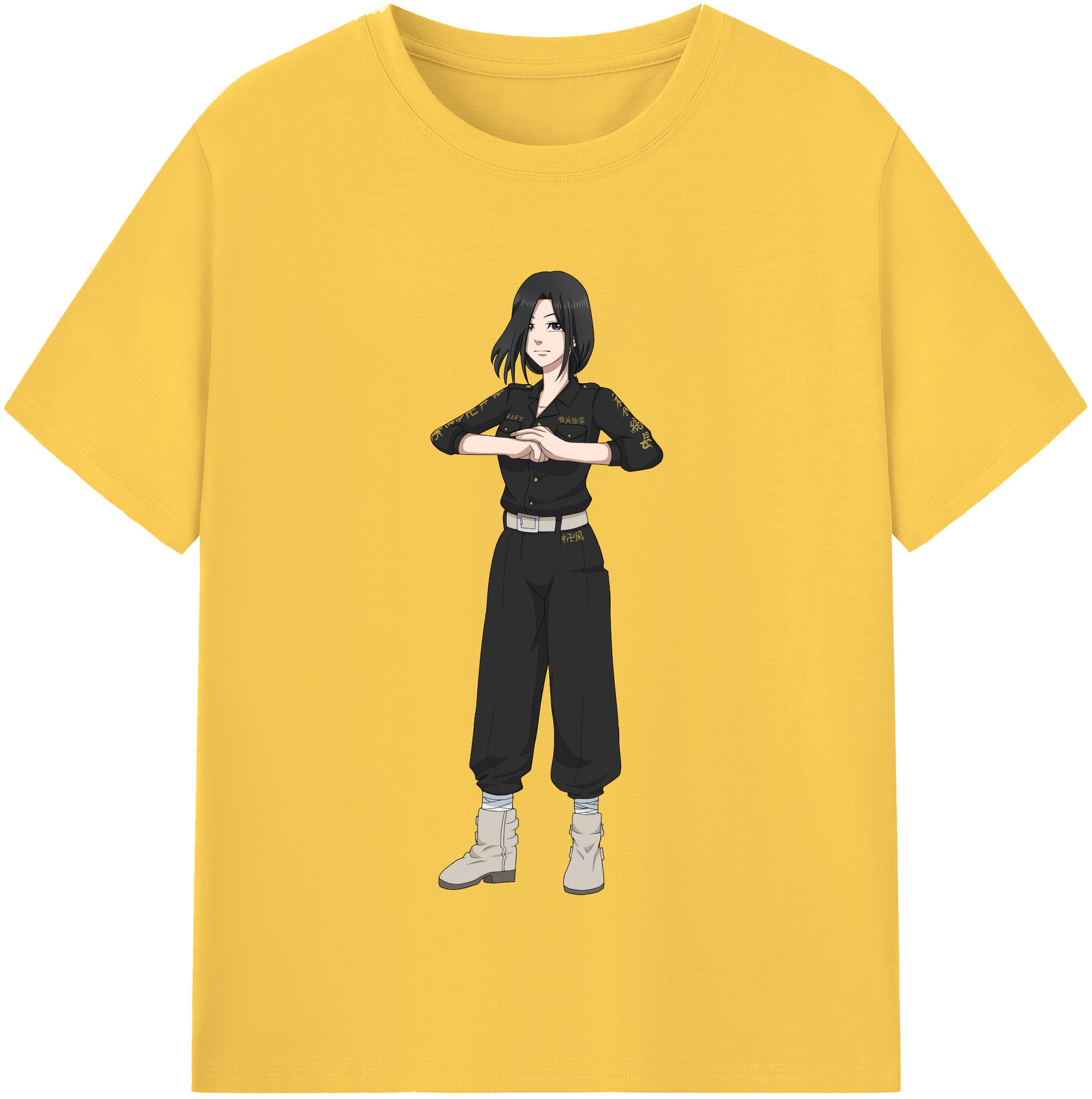 （画像用） 東京リベンジャーズ Tokyo Revengers 綿100％半袖Tシャツ（フロントプリント）