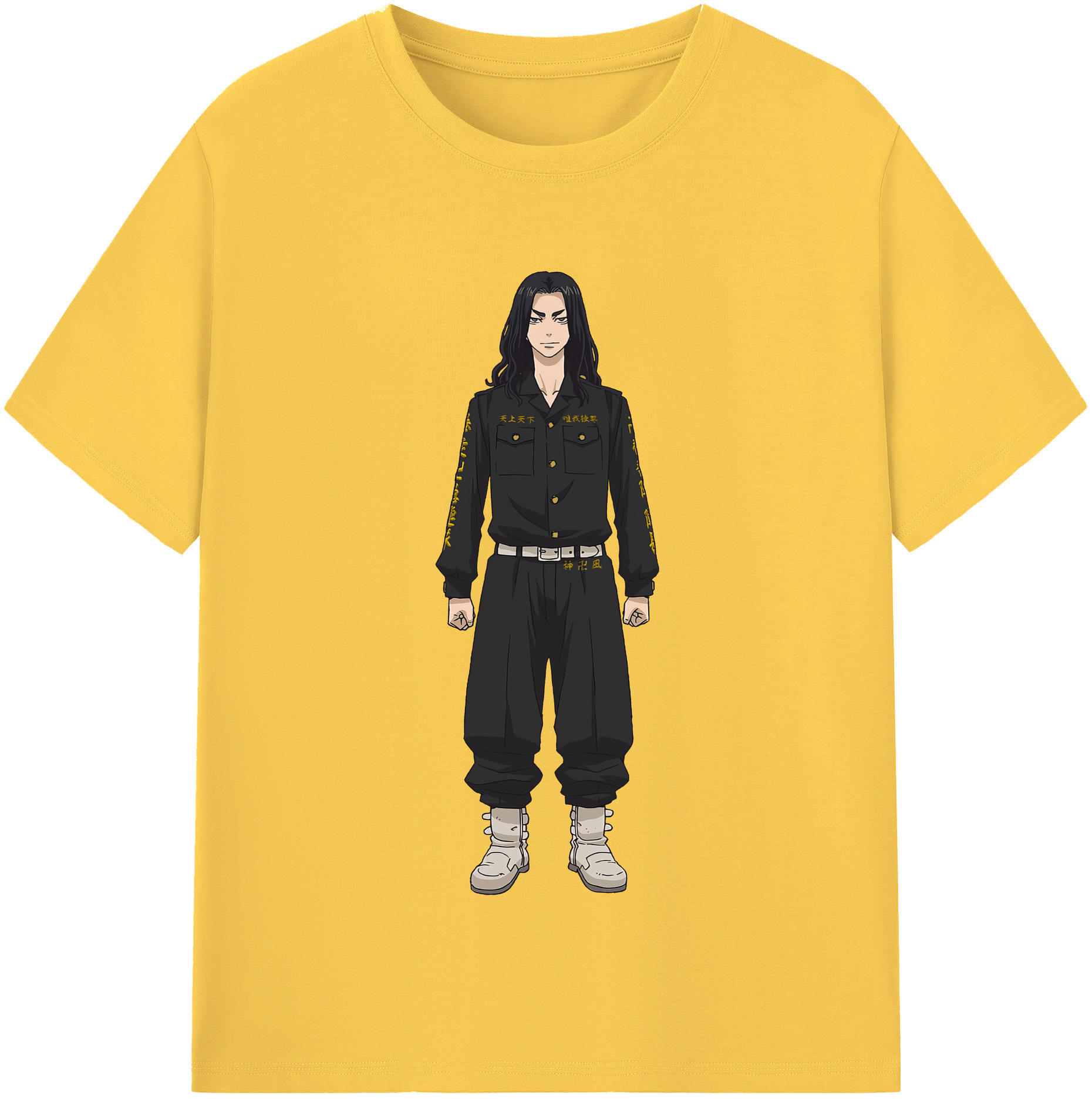 （画像用） 東京リベンジャーズ Tokyo Revengers 綿100％半袖Tシャツ（フロントプリント）