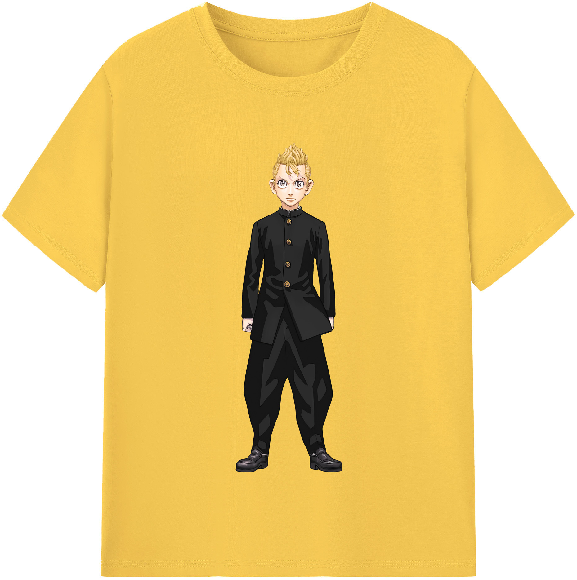 （画像用） 東京リベンジャーズ Tokyo Revengers 綿100％半袖Tシャツ（フロントプリント）