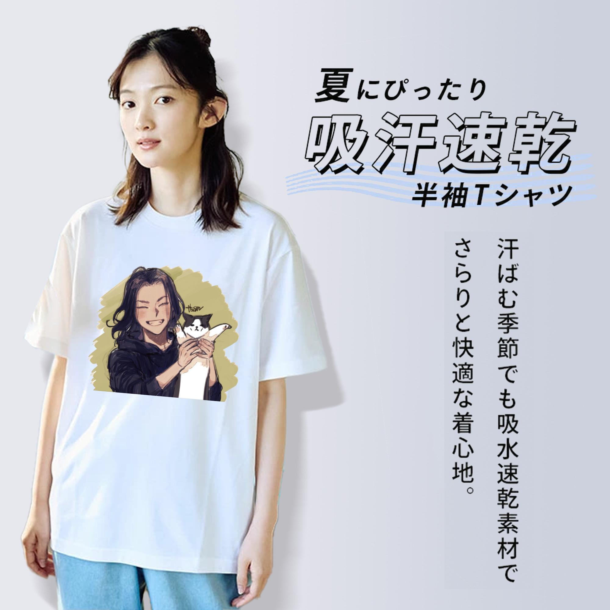 東京リベンジャーズ Tokyo Revengers 綿100％半袖Tシャツ（フロントプリント）