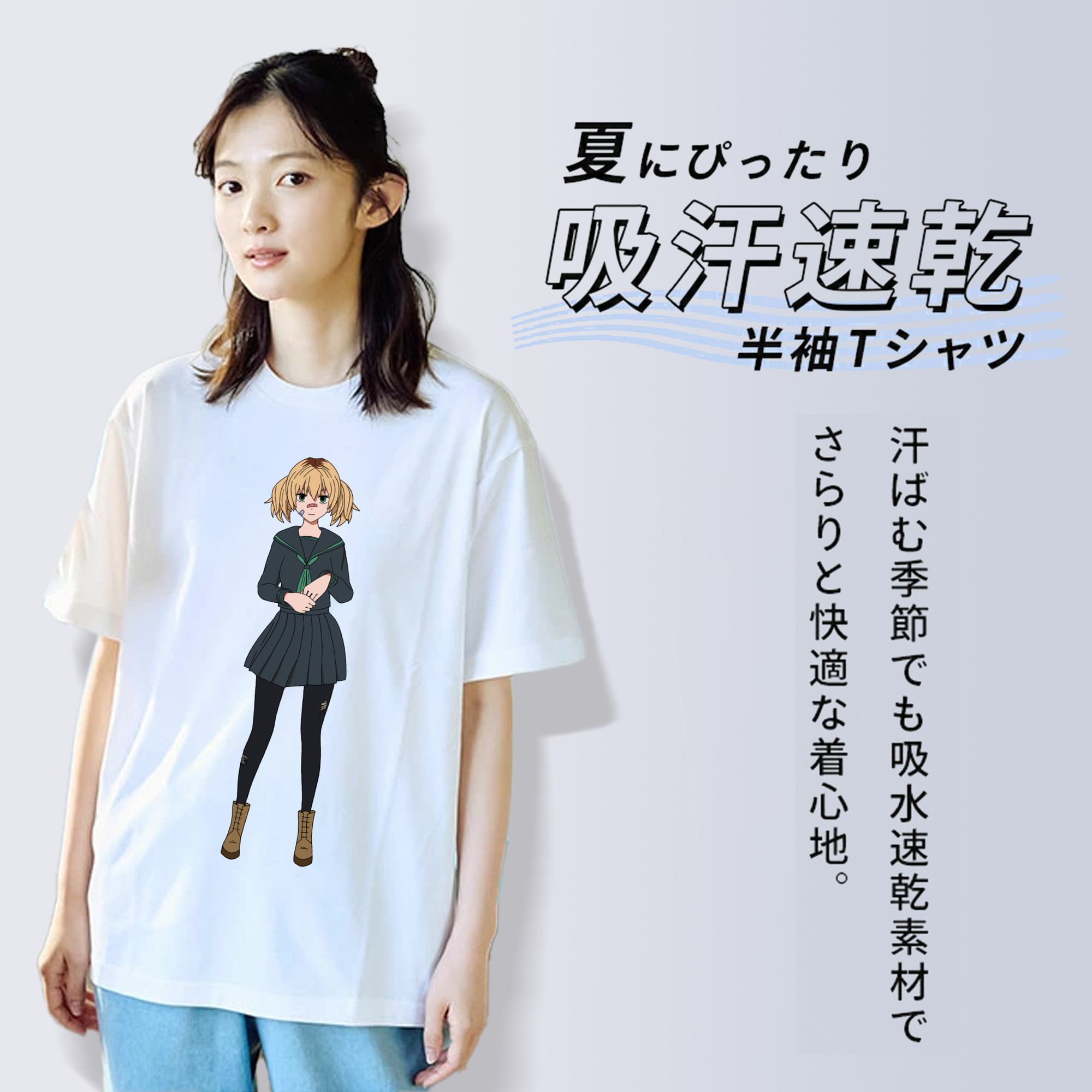 東京リベンジャーズ Tokyo Revengers 綿100％半袖Tシャツ（フロントプリント）