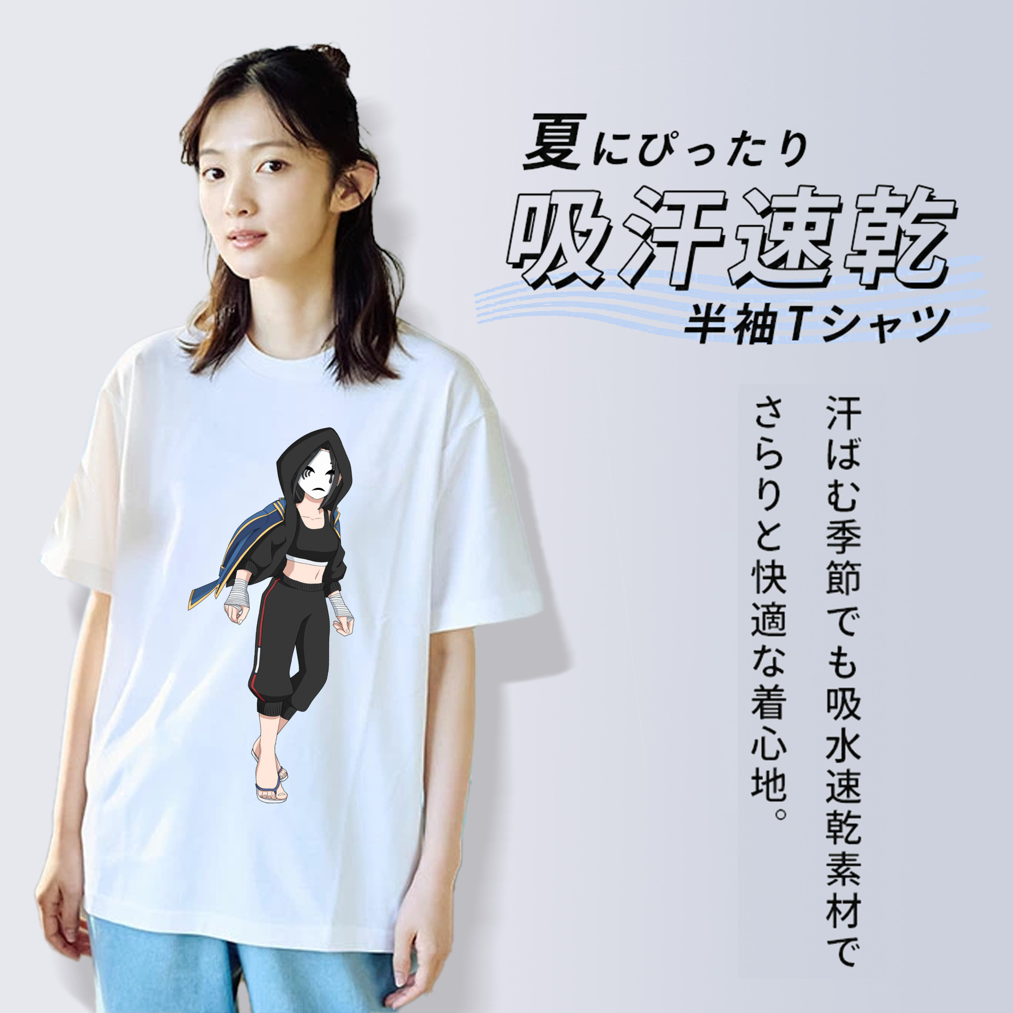 東京リベンジャーズ Tokyo Revengers 綿100％半袖Tシャツ（フロントプリント）