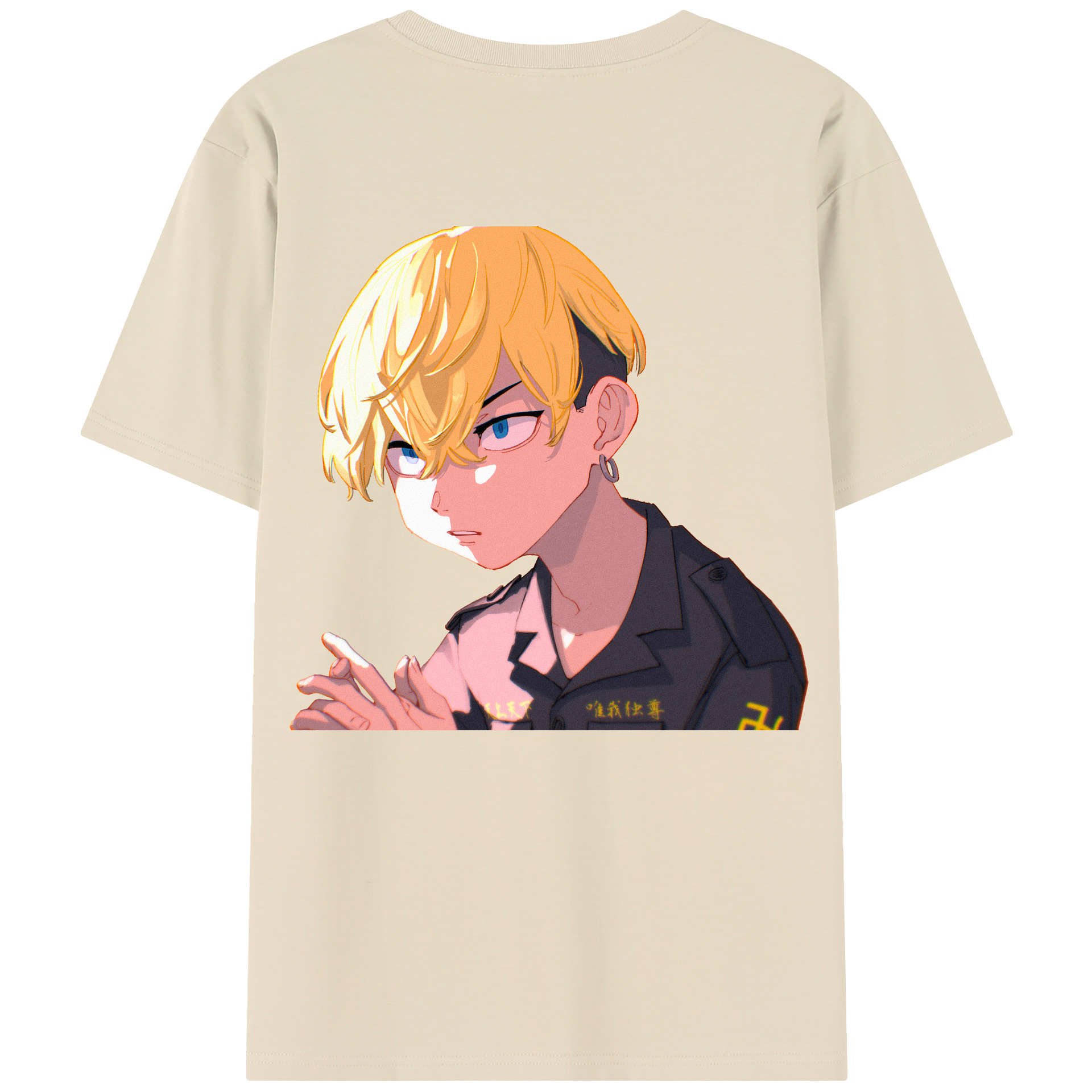 （画像用） 東京リベンジャーズ Tokyo Revengers 綿100％半袖Tシャツ（背面プリント）