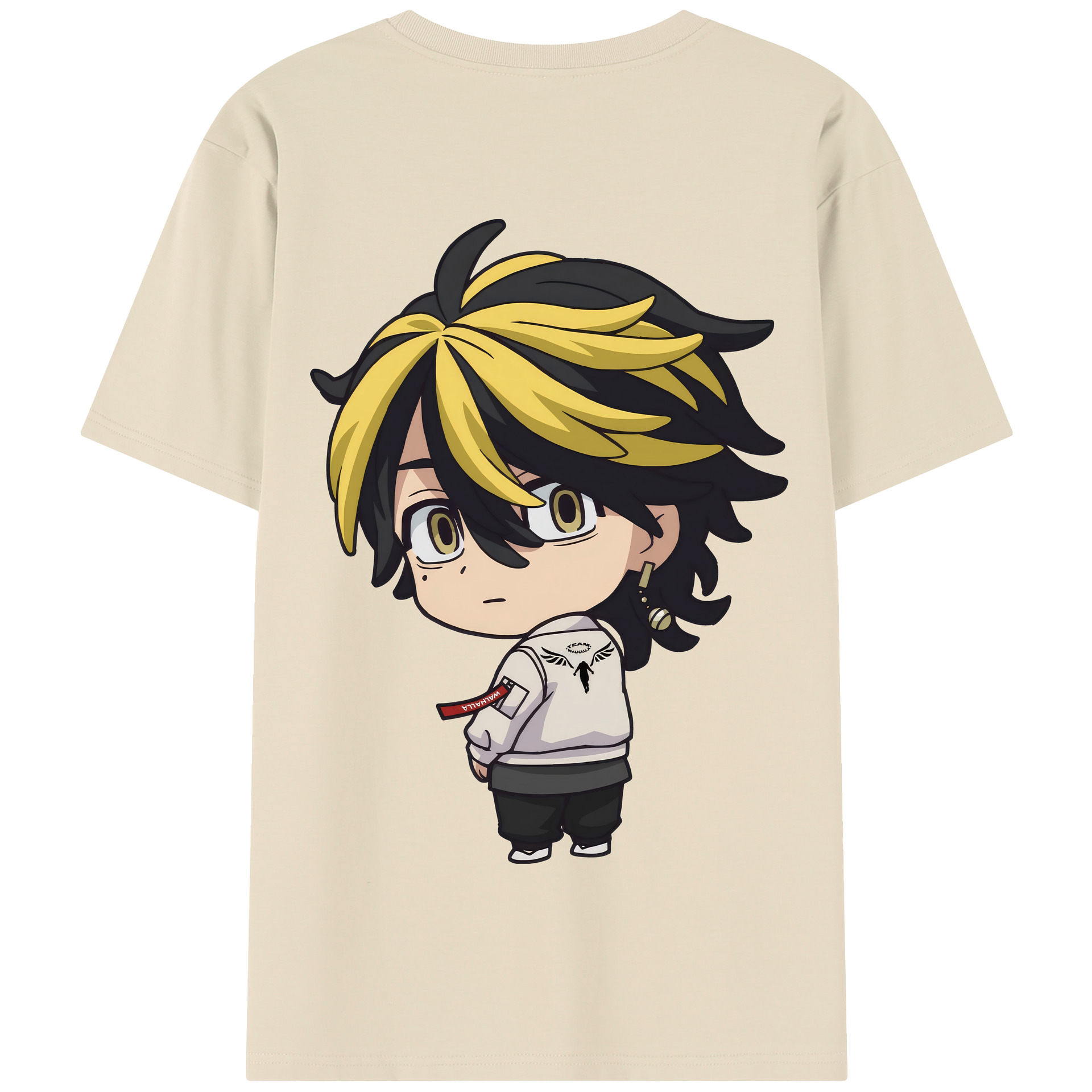 （画像用） 東京リベンジャーズ Tokyo Revengers 綿100％半袖Tシャツ（背面プリント）