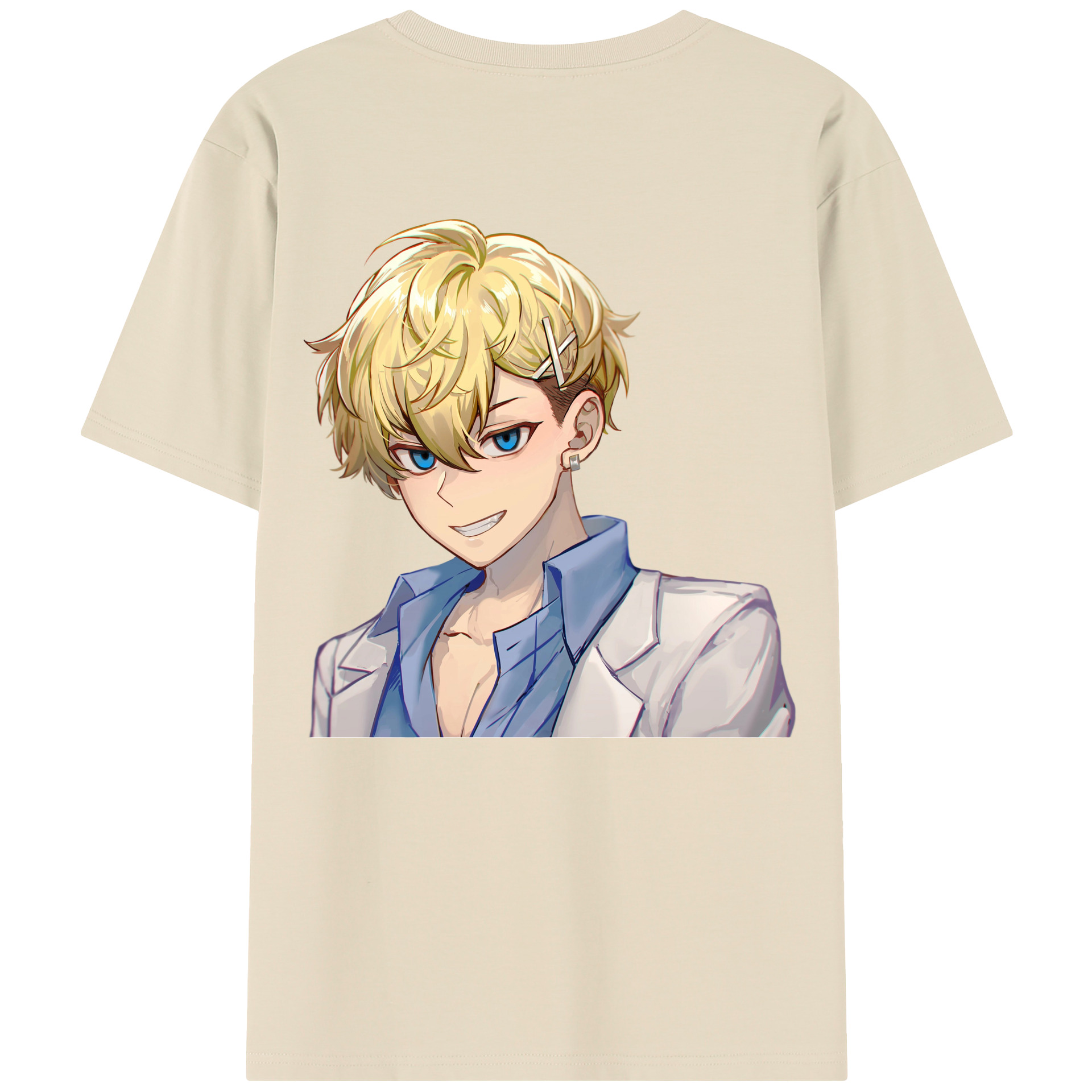 （画像用） 東京リベンジャーズ Tokyo Revengers 綿100％半袖Tシャツ（背面プリント）
