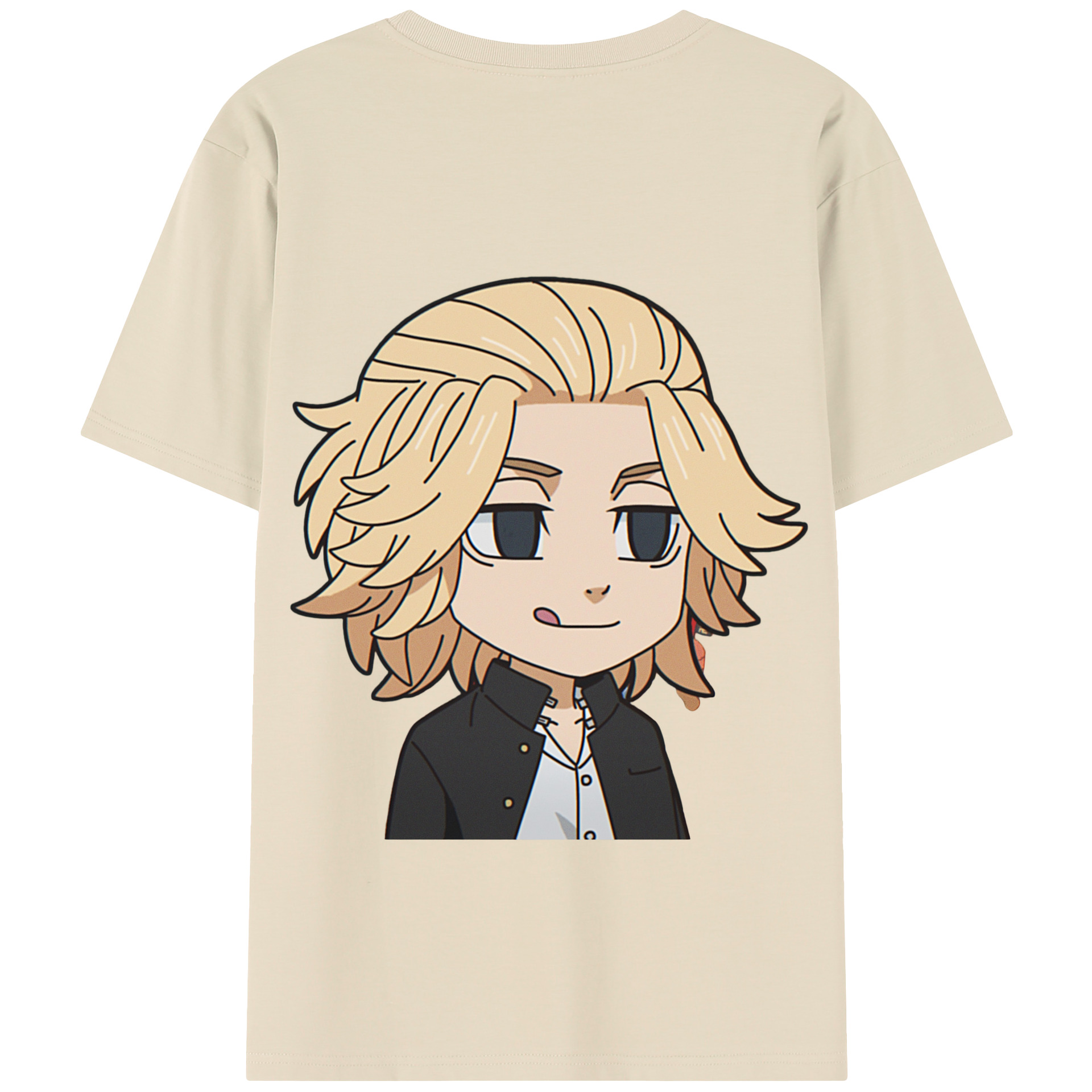 （画像用） 東京リベンジャーズ Tokyo Revengers 綿100％半袖Tシャツ（背面プリント）