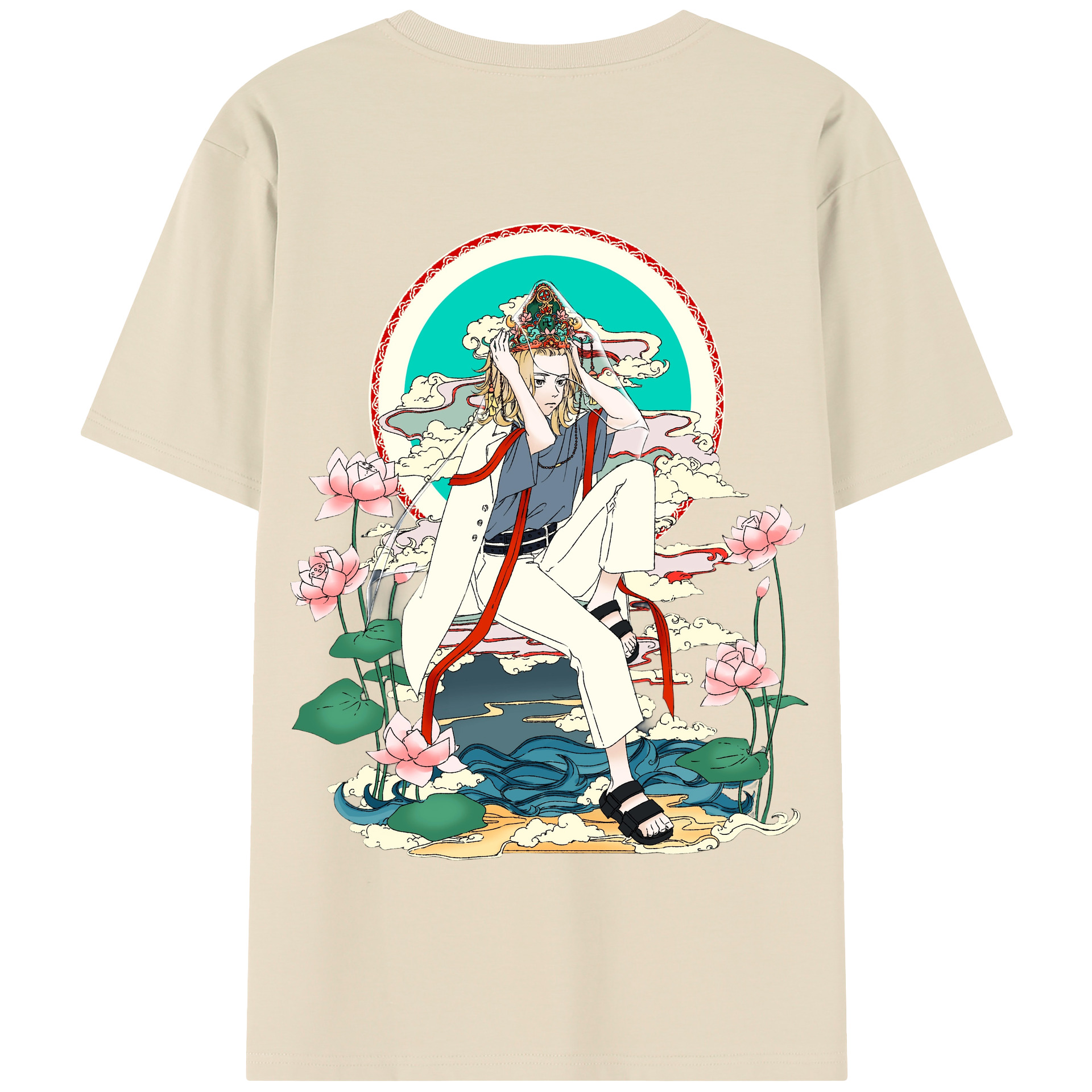 （画像用） 東京リベンジャーズ Tokyo Revengers 綿100％半袖Tシャツ（背面プリント）