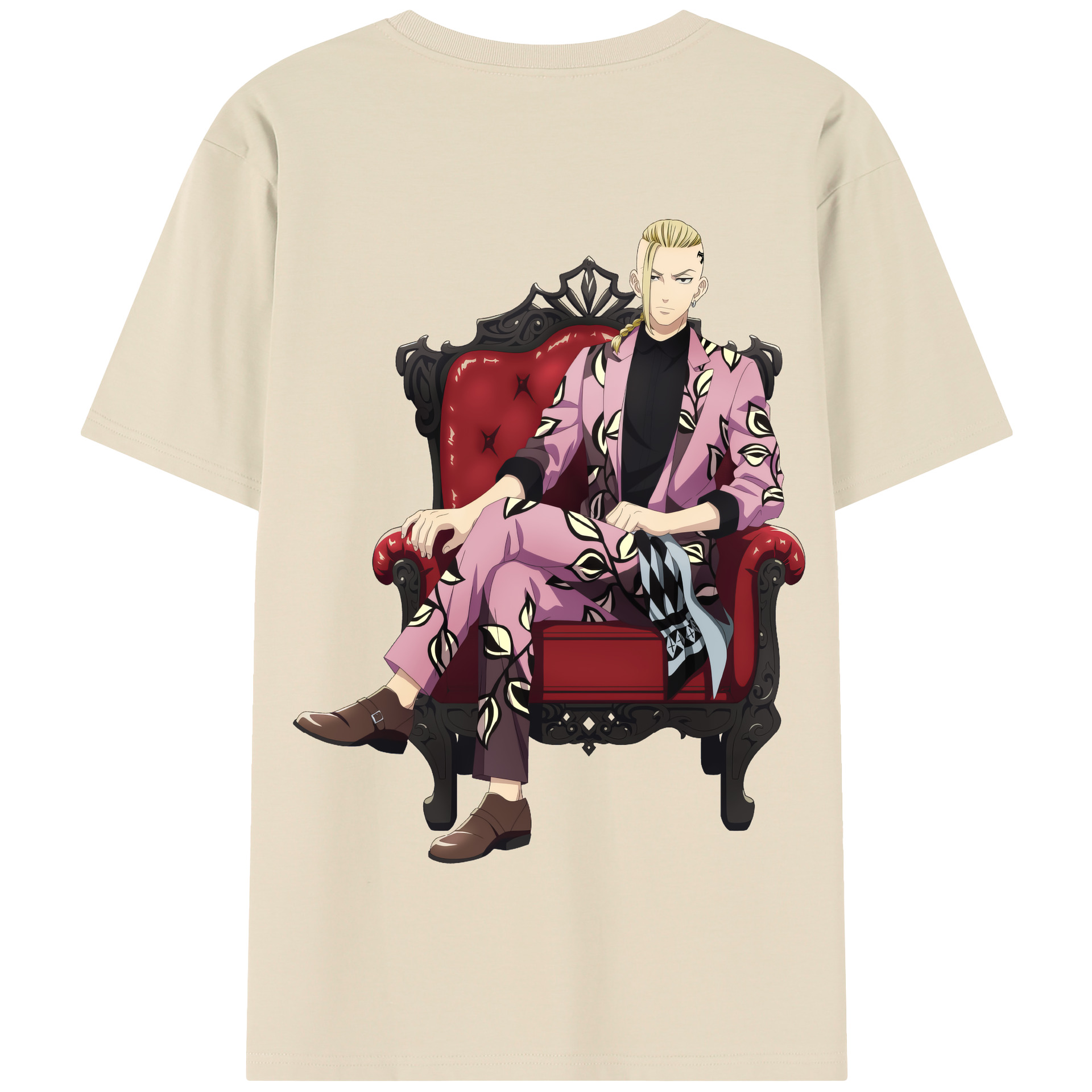 （画像用） 東京リベンジャーズ Tokyo Revengers 綿100％半袖Tシャツ（背面プリント）