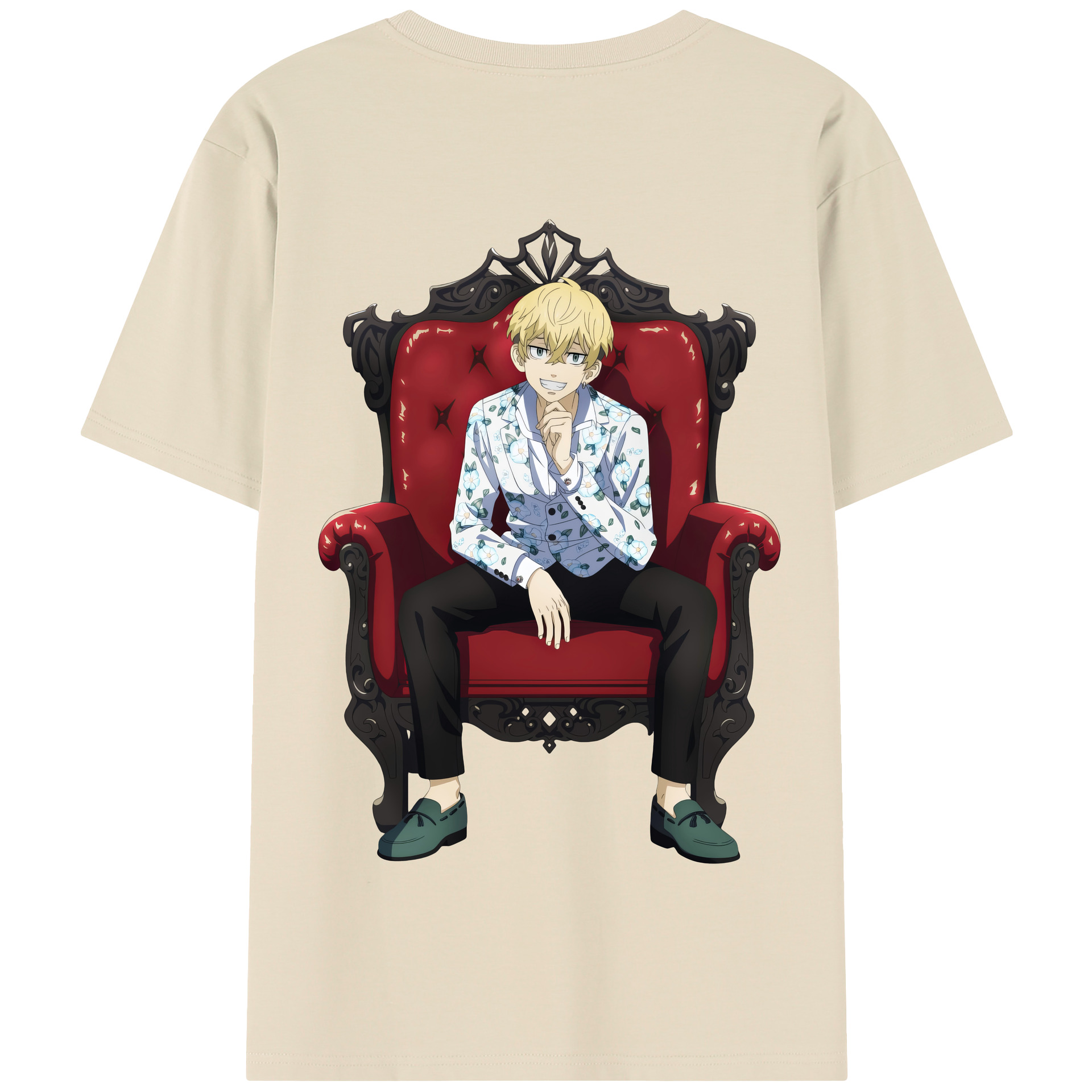 （画像用） 東京リベンジャーズ Tokyo Revengers 綿100％半袖Tシャツ（背面プリント）