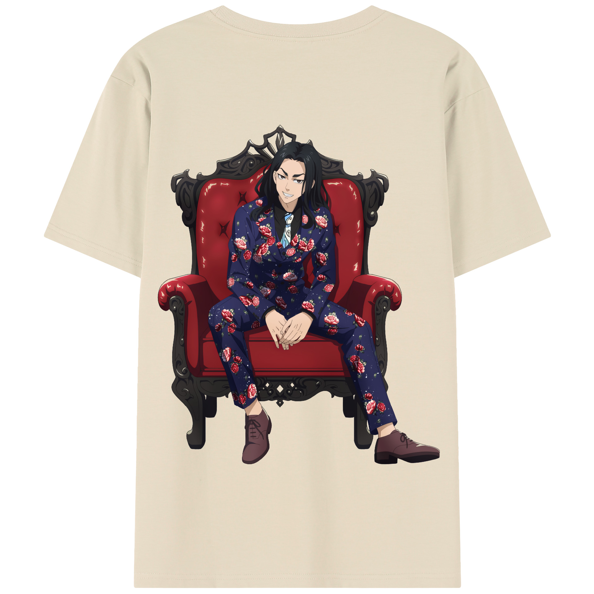 （画像用） 東京リベンジャーズ Tokyo Revengers 綿100％半袖Tシャツ（背面プリント）