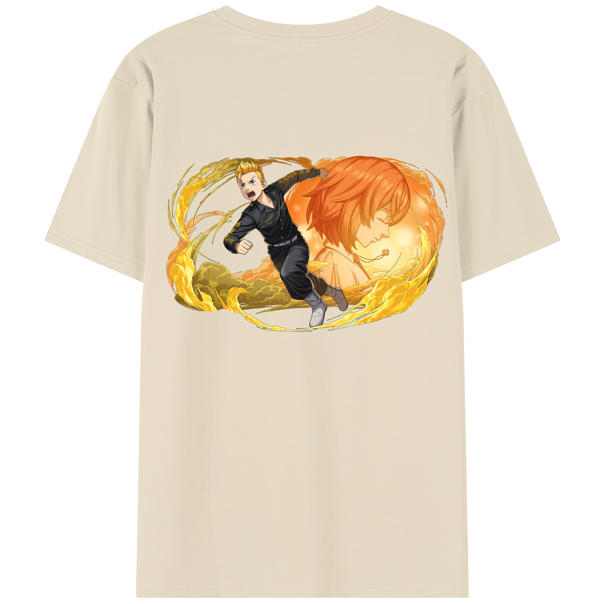 （画像用） 東京リベンジャーズ Tokyo Revengers 綿100％半袖Tシャツ（背面プリント）