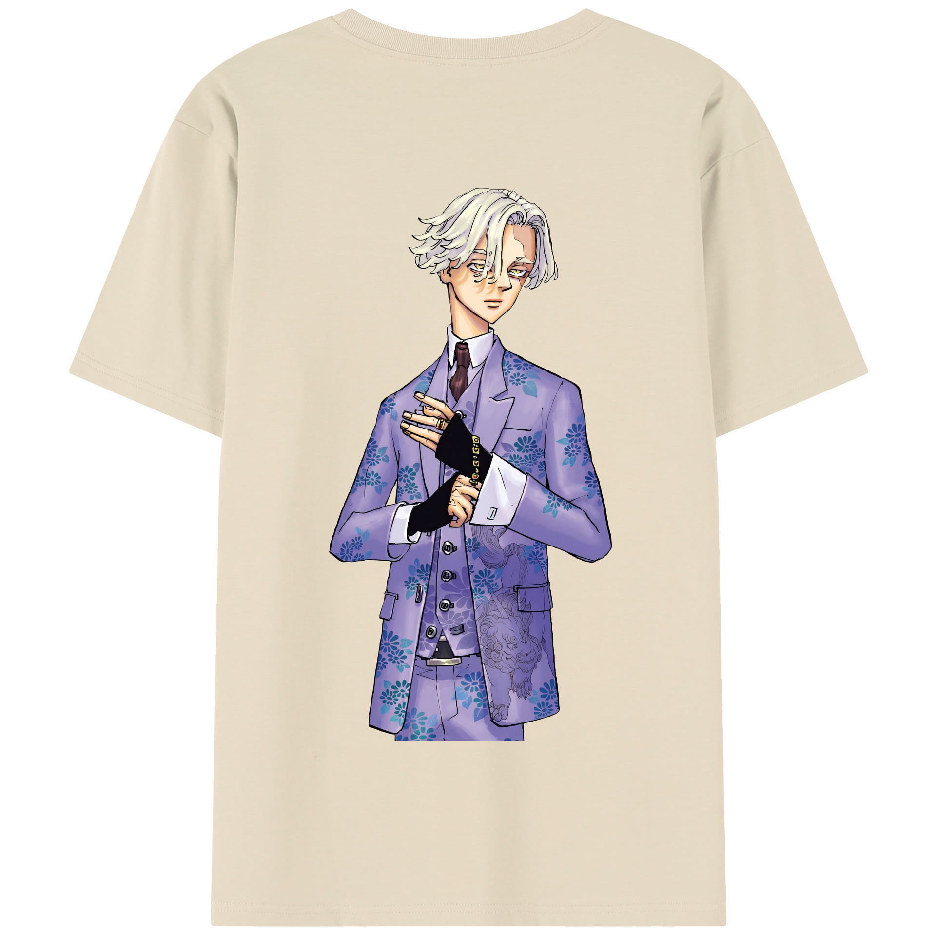 （画像用） 東京リベンジャーズ Tokyo Revengers 綿100％半袖Tシャツ（背面プリント）