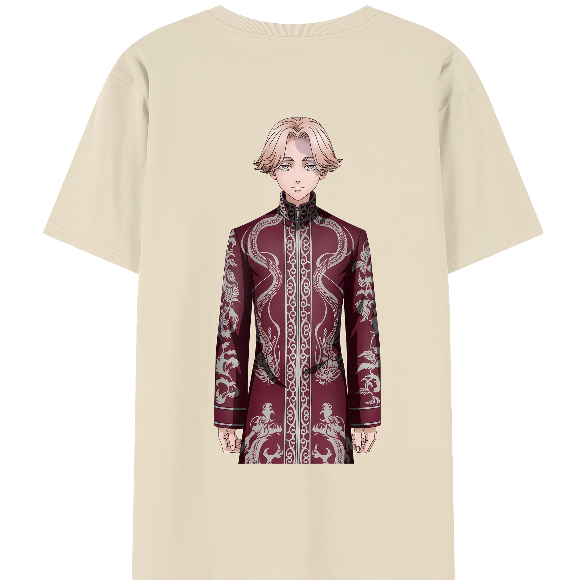 （画像用） 東京リベンジャーズ Tokyo Revengers 綿100％半袖Tシャツ（背面プリント）