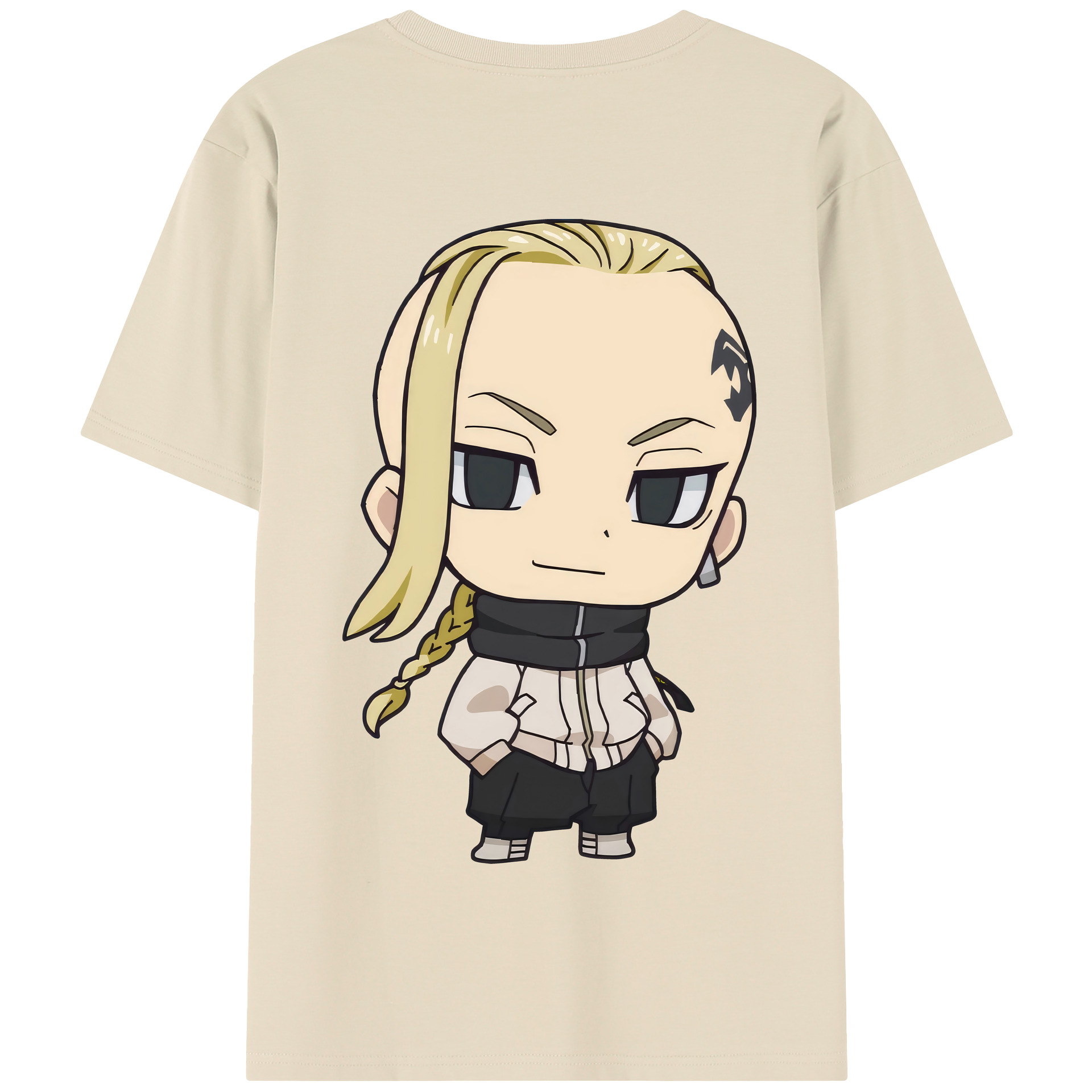 （画像用） 東京リベンジャーズ Tokyo Revengers 綿100％半袖Tシャツ（背面プリント）