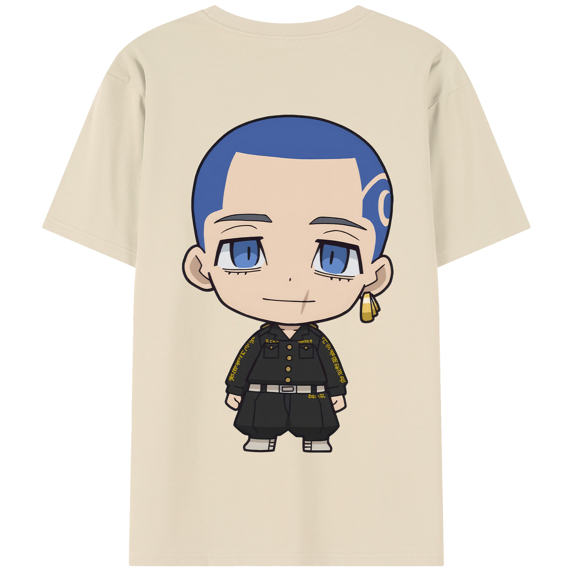（画像用） 東京リベンジャーズ Tokyo Revengers 綿100％半袖Tシャツ（背面プリント）