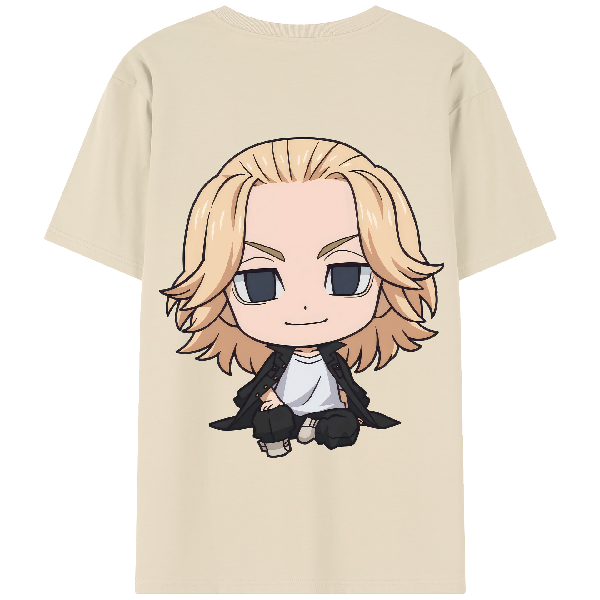 （画像用） 東京リベンジャーズ Tokyo Revengers 綿100％半袖Tシャツ（背面プリント）