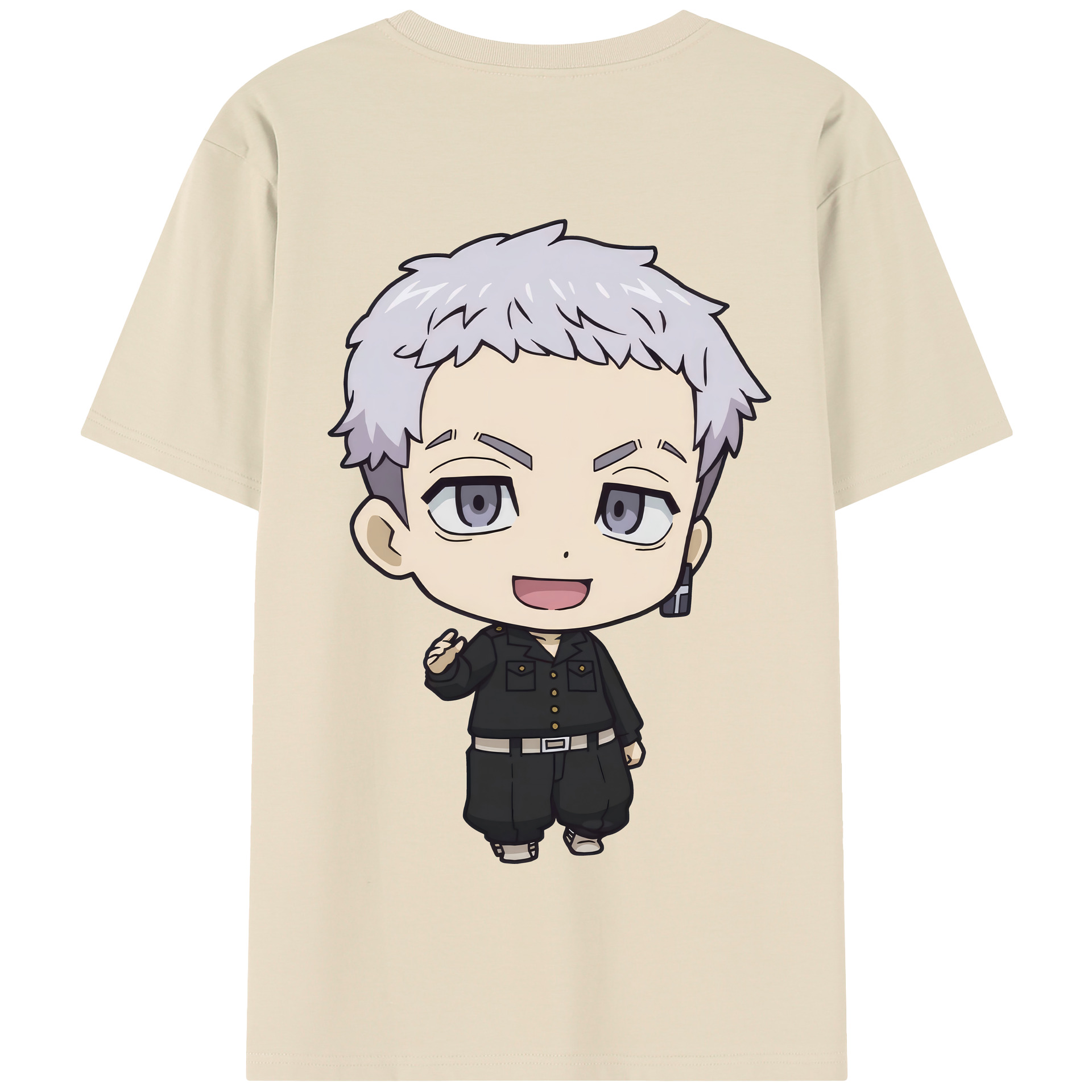 （画像用） 東京リベンジャーズ Tokyo Revengers 綿100％半袖Tシャツ（背面プリント）