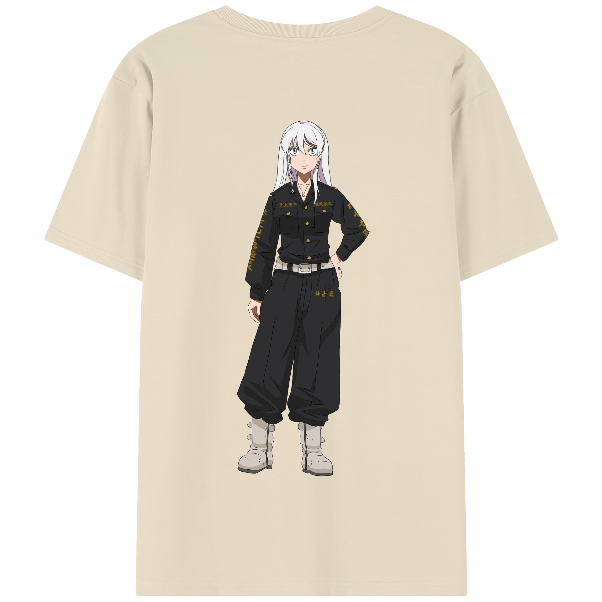 （画像用） 東京リベンジャーズ Tokyo Revengers 綿100％半袖Tシャツ（背面プリント）