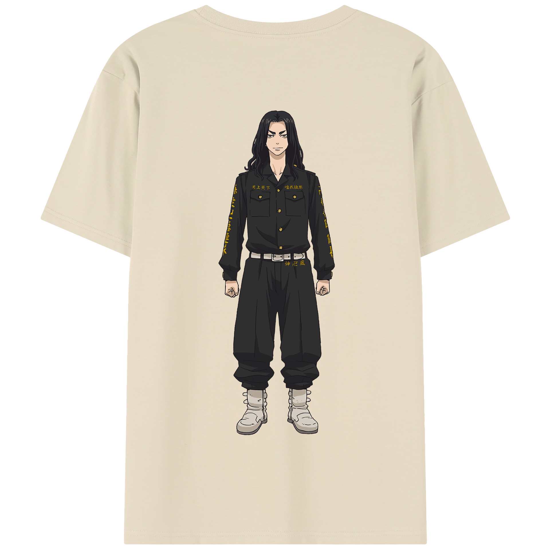 （画像用） 東京リベンジャーズ Tokyo Revengers 綿100％半袖Tシャツ（背面プリント）