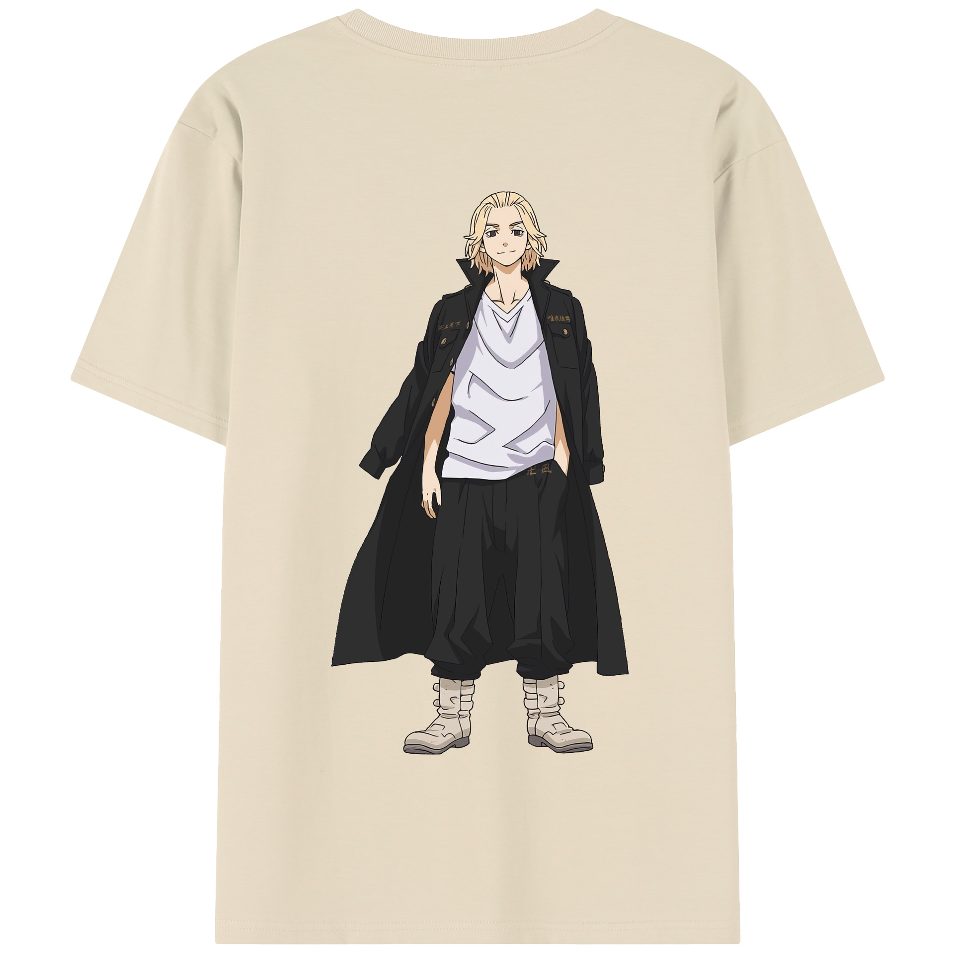 （画像用） 東京リベンジャーズ Tokyo Revengers 綿100％半袖Tシャツ（背面プリント）