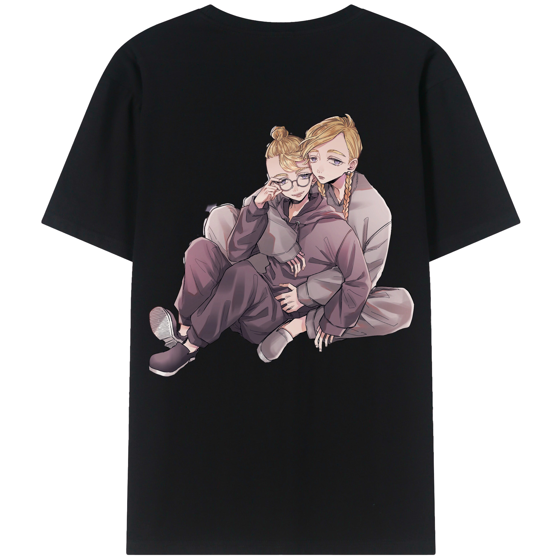 （画像用） 東京リベンジャーズ Tokyo Revengers 綿100％半袖Tシャツ（背面プリント）