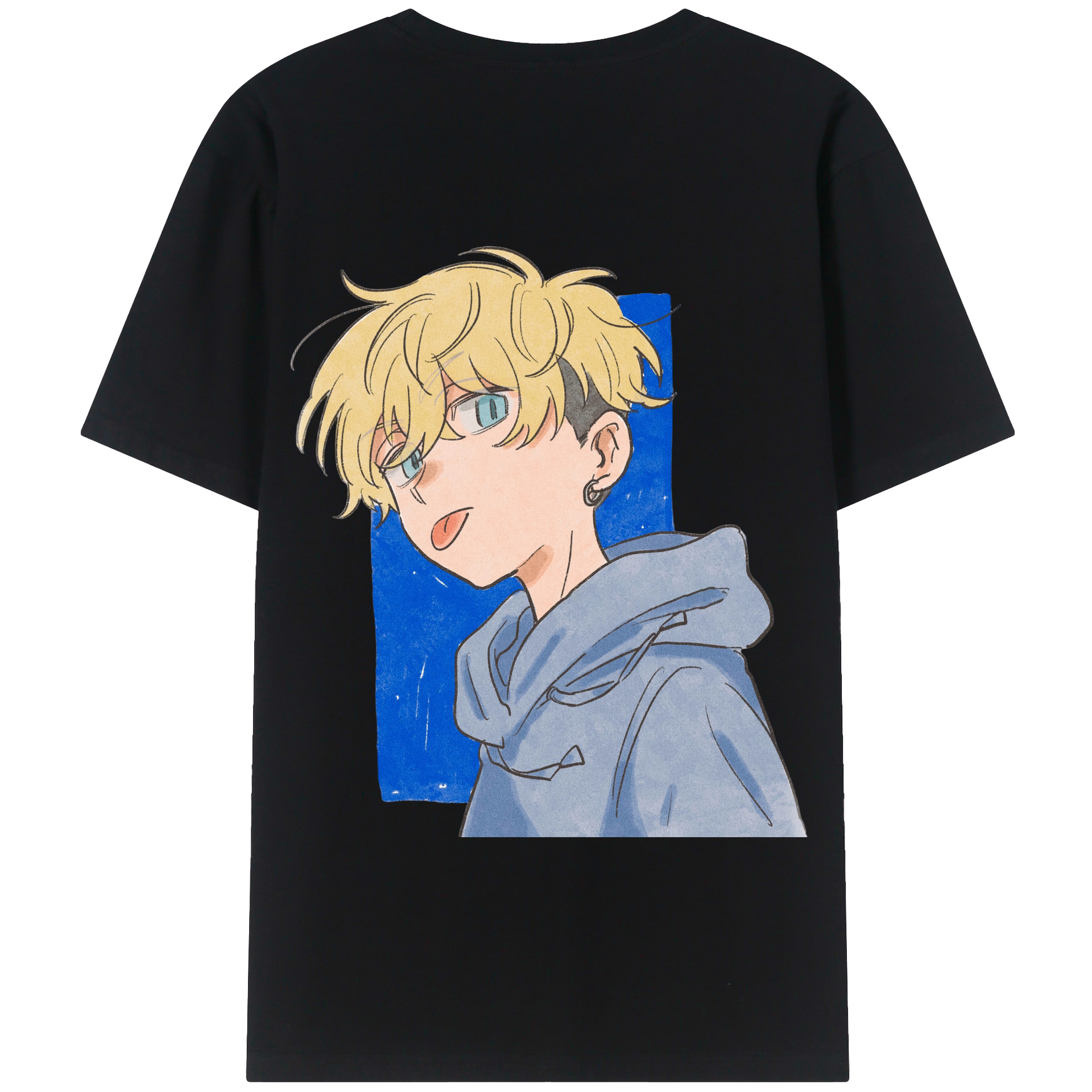 （画像用） 東京リベンジャーズ Tokyo Revengers 綿100％半袖Tシャツ（背面プリント）
