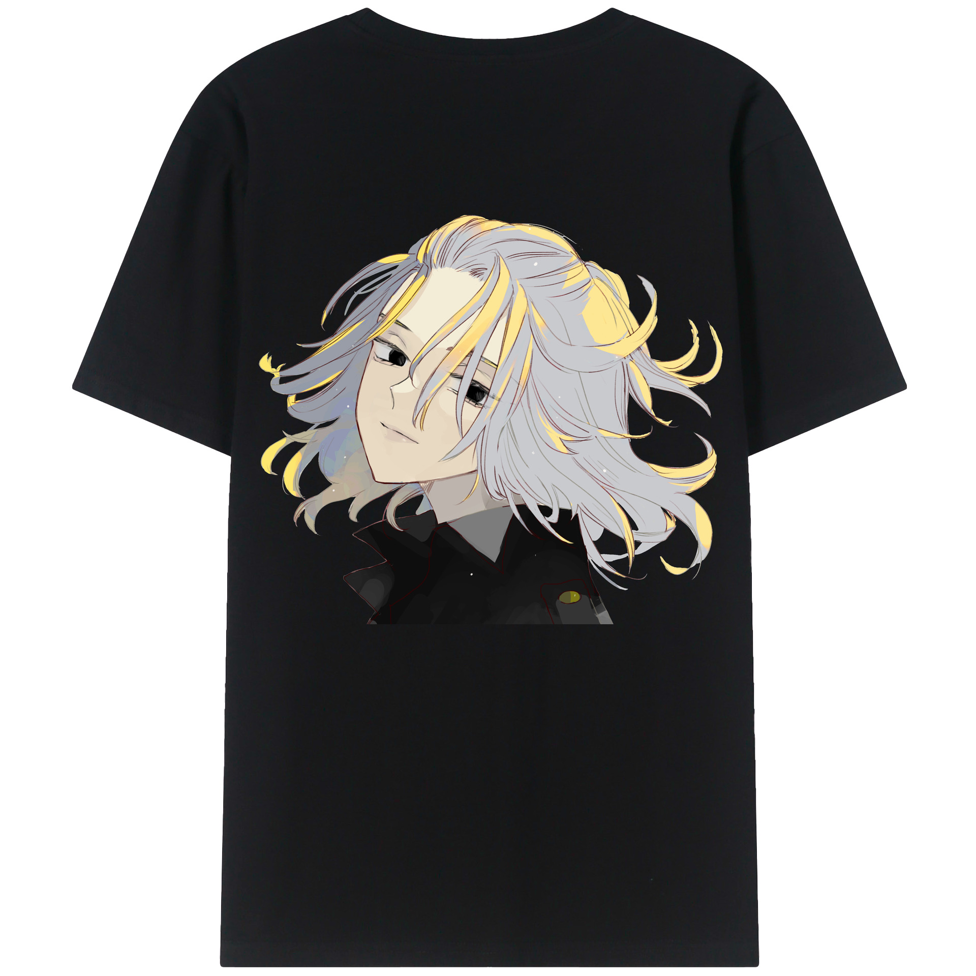 （画像用） 東京リベンジャーズ Tokyo Revengers 綿100％半袖Tシャツ（背面プリント）