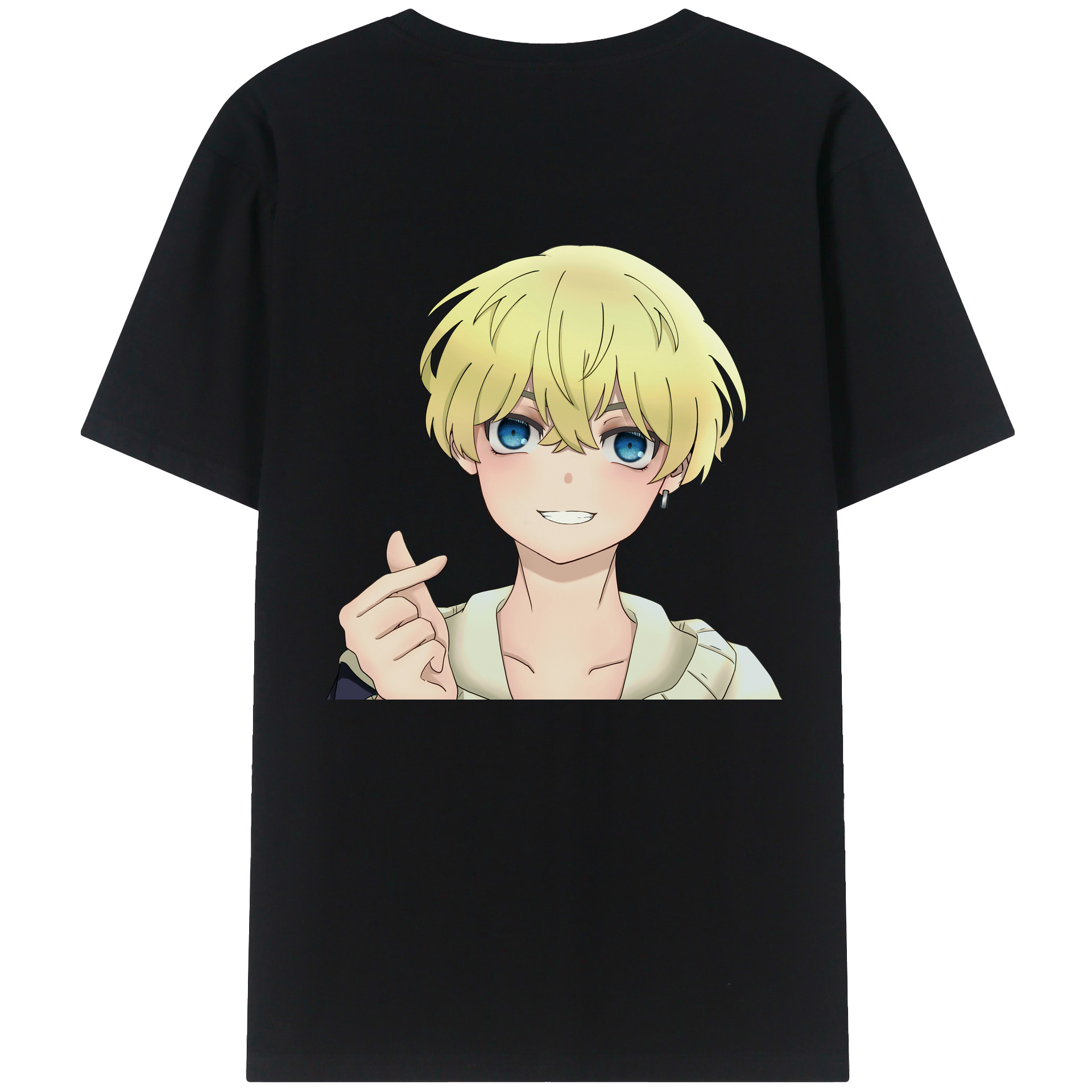 （画像用） 東京リベンジャーズ Tokyo Revengers 綿100％半袖Tシャツ（背面プリント）