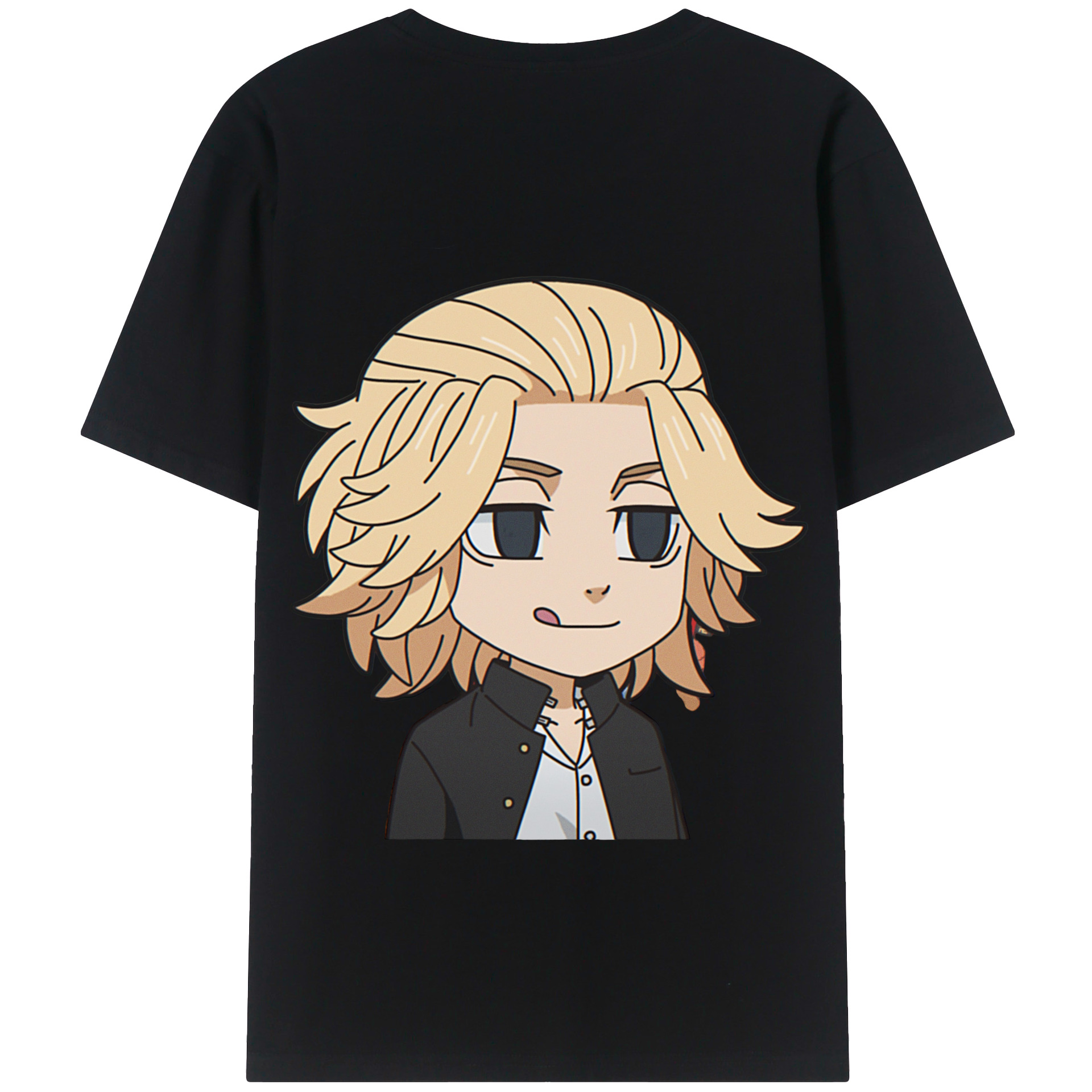 （画像用） 東京リベンジャーズ Tokyo Revengers 綿100％半袖Tシャツ（背面プリント）