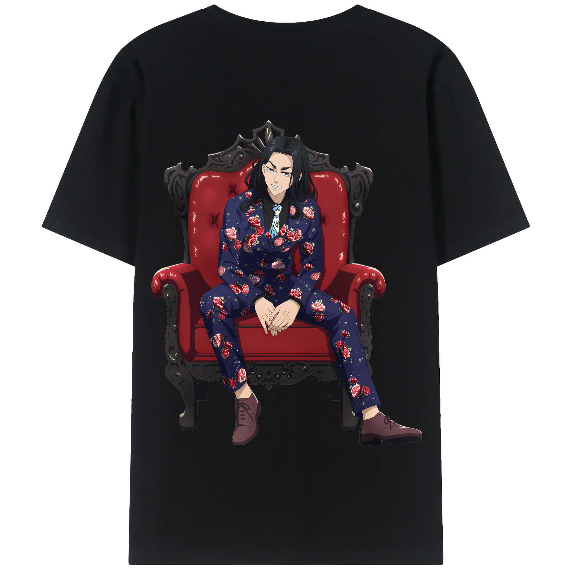 （画像用） 東京リベンジャーズ Tokyo Revengers 綿100％半袖Tシャツ（背面プリント）