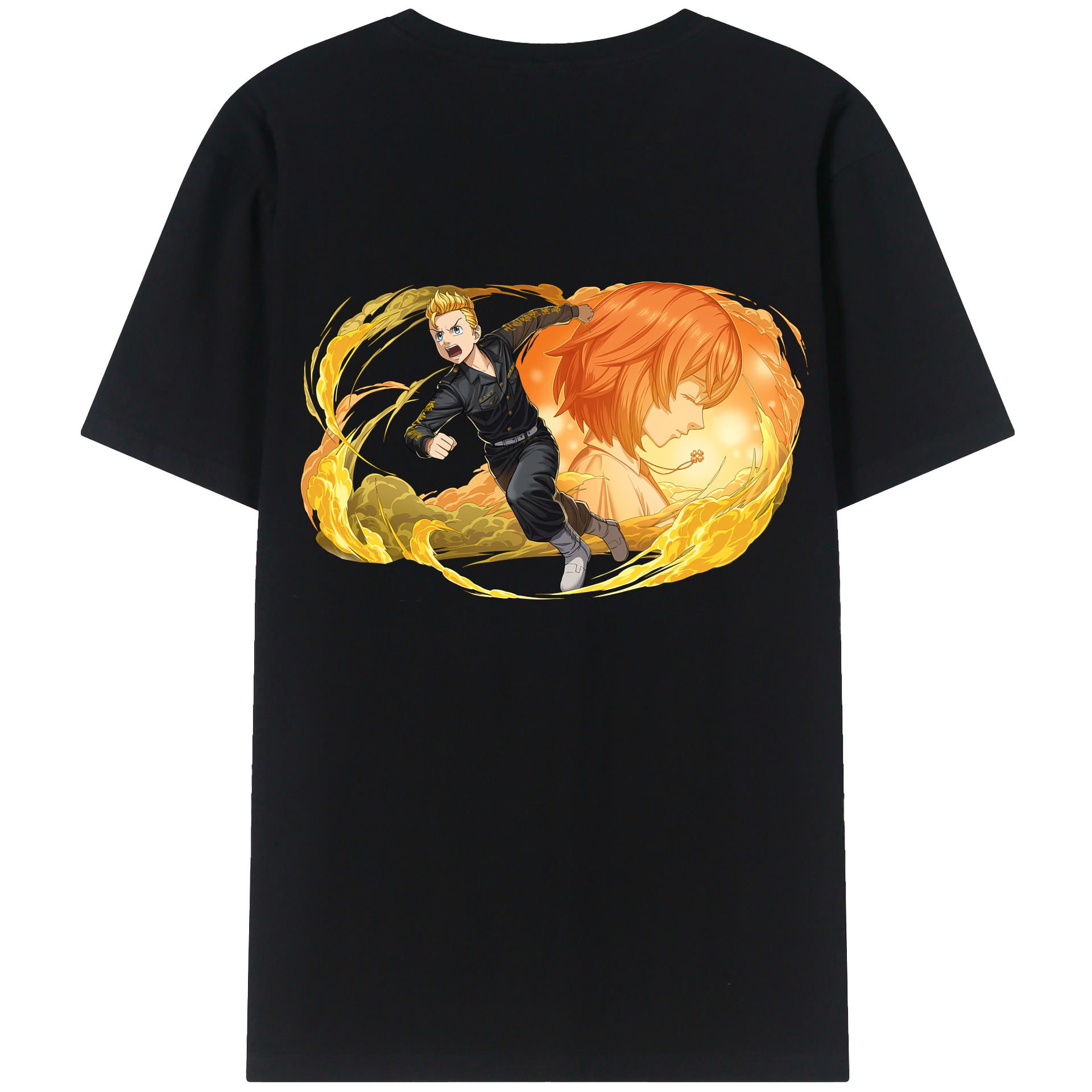 （画像用） 東京リベンジャーズ Tokyo Revengers 綿100％半袖Tシャツ（背面プリント）