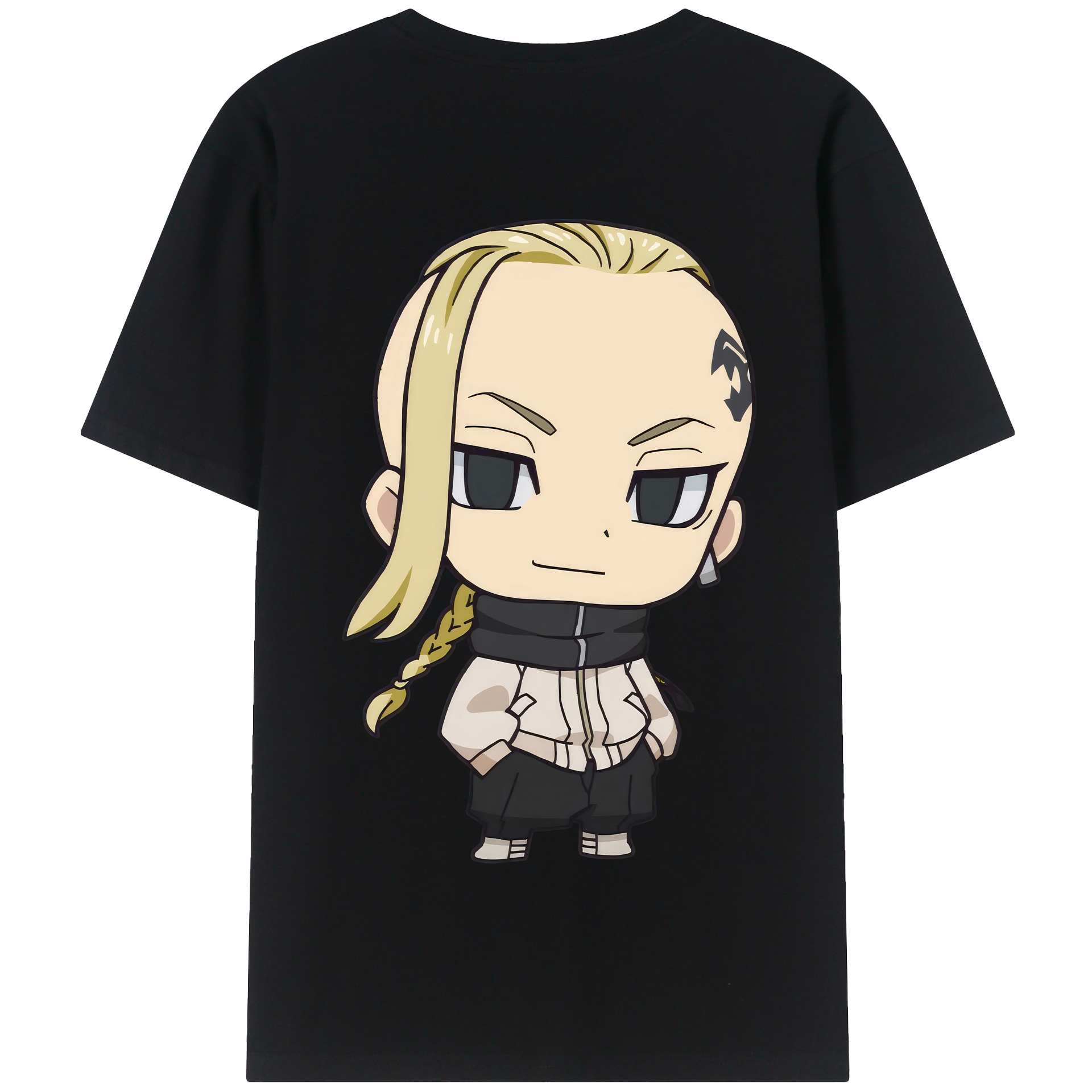 （画像用） 東京リベンジャーズ Tokyo Revengers 綿100％半袖Tシャツ（背面プリント）
