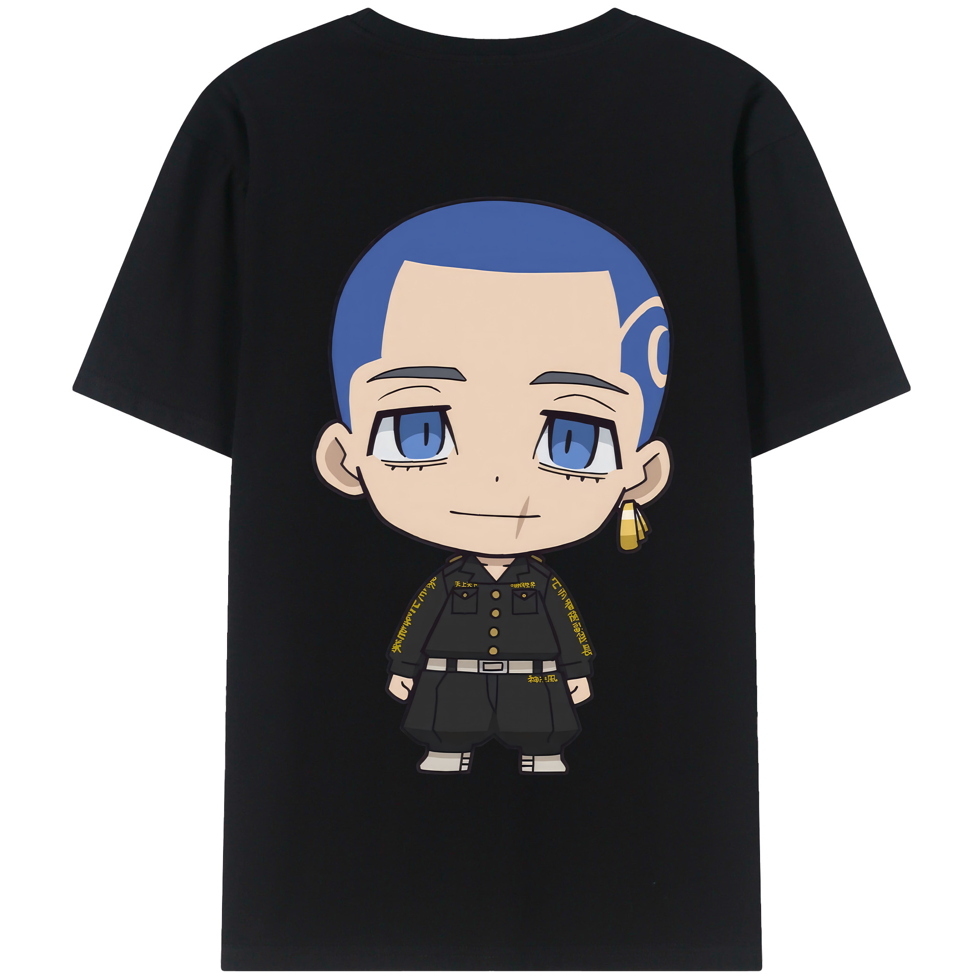 （画像用） 東京リベンジャーズ Tokyo Revengers 綿100％半袖Tシャツ（背面プリント）
