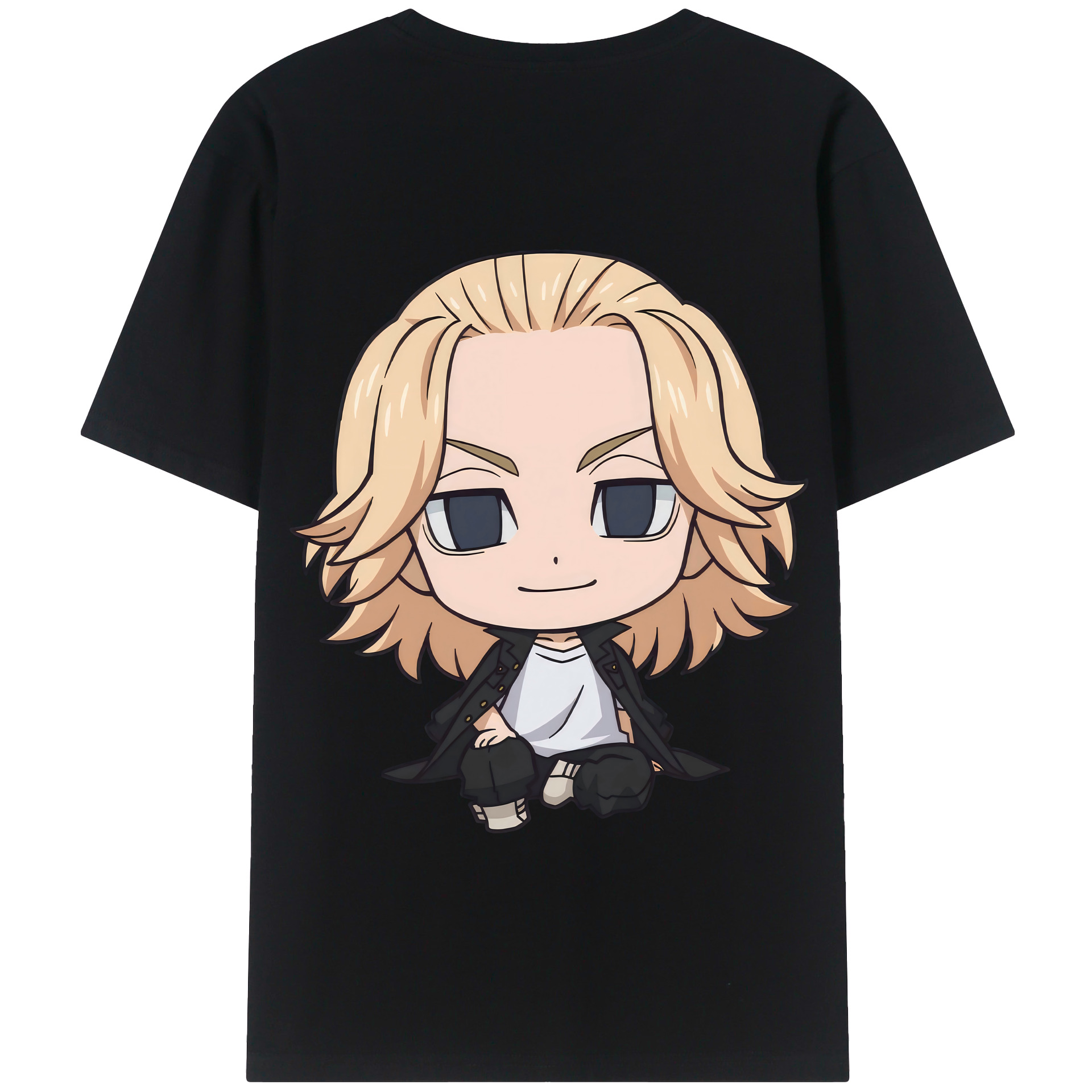 （画像用） 東京リベンジャーズ Tokyo Revengers 綿100％半袖Tシャツ（背面プリント）