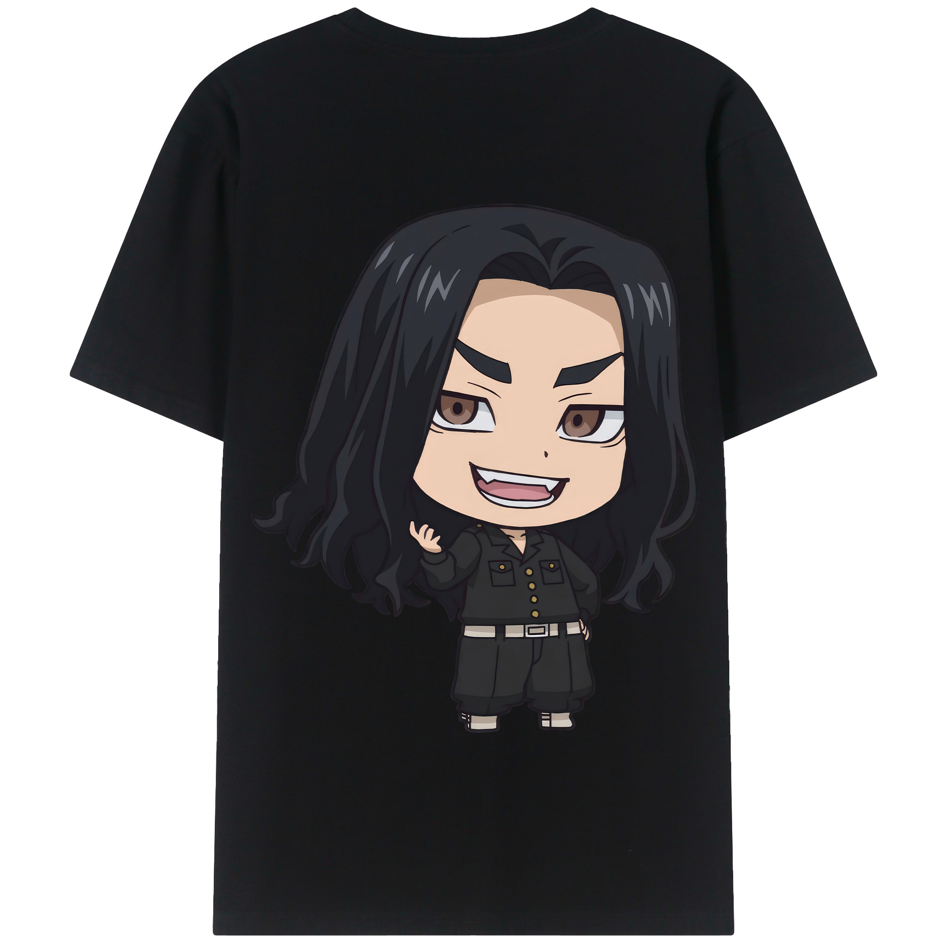 （画像用） 東京リベンジャーズ Tokyo Revengers 綿100％半袖Tシャツ（背面プリント）
