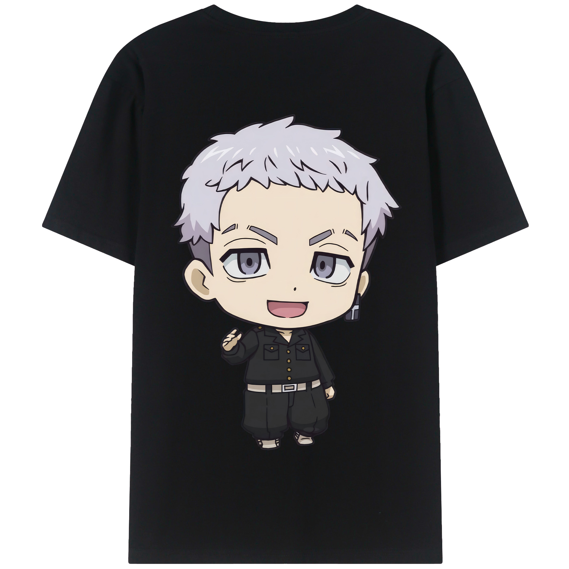 （画像用） 東京リベンジャーズ Tokyo Revengers 綿100％半袖Tシャツ（背面プリント）