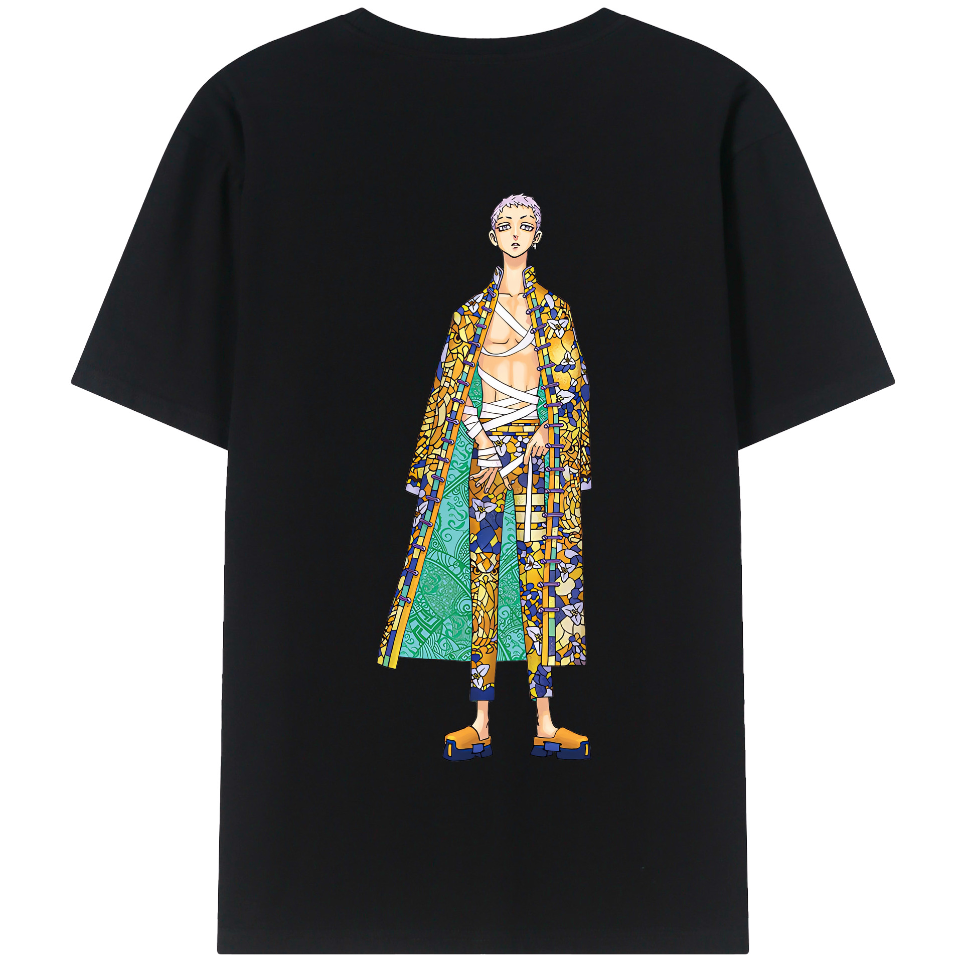 （画像用） 東京リベンジャーズ Tokyo Revengers 綿100％半袖Tシャツ（背面プリント）