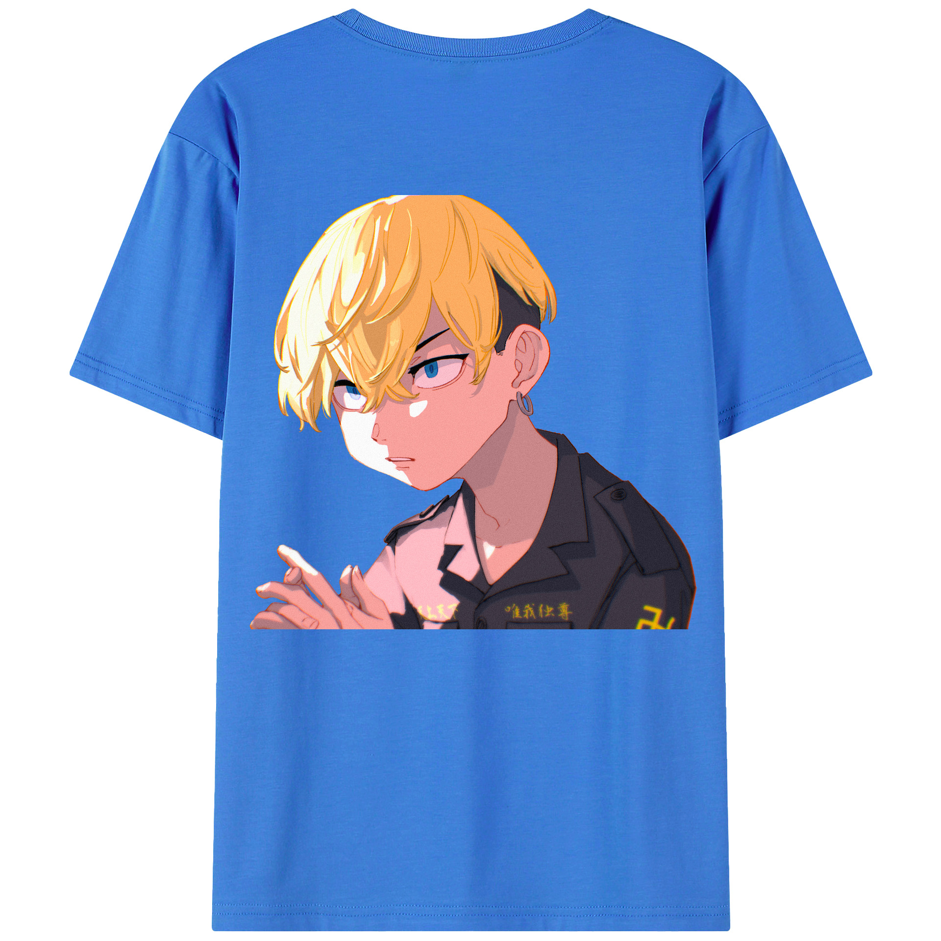 （画像用） 東京リベンジャーズ Tokyo Revengers 綿100％半袖Tシャツ（背面プリント）